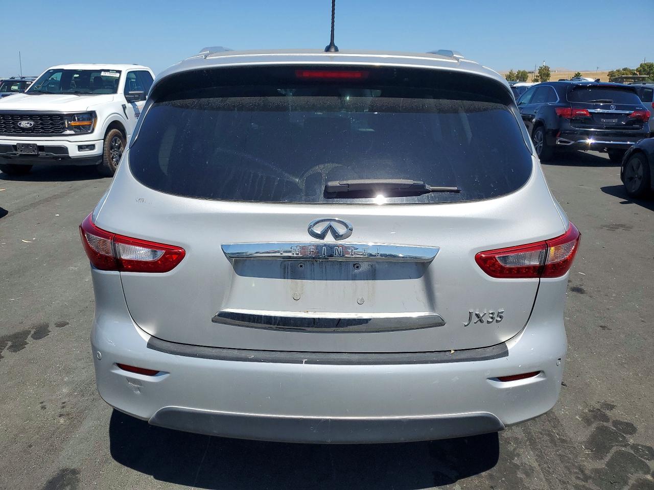 2013 Infiniti Jx35 Base Silver vin: 5N1AL0MM1DC330710