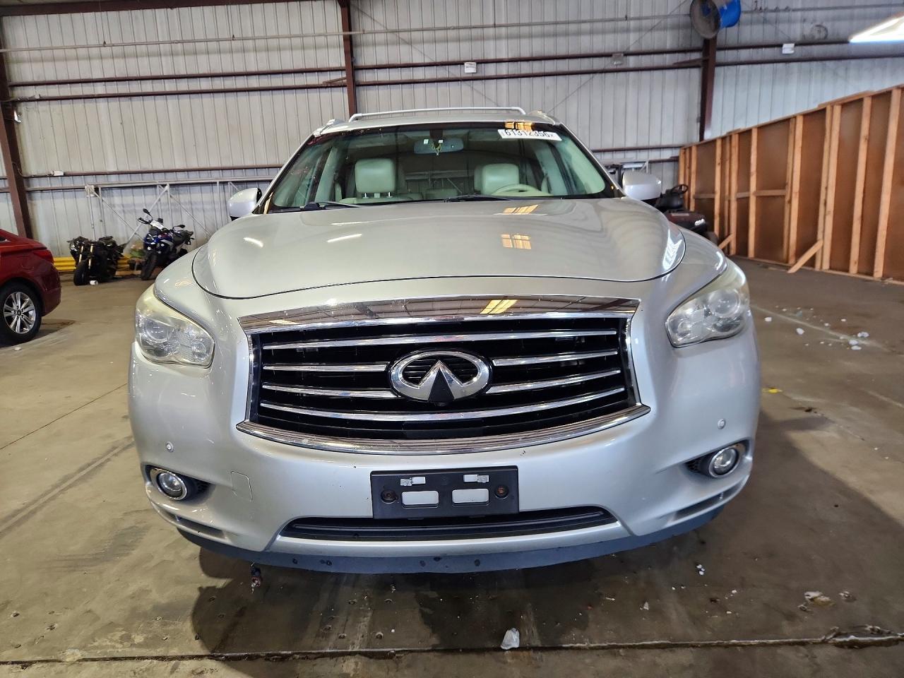 2013 Infiniti Jx35 Base Silver vin: 5N1AL0MM1DC333641