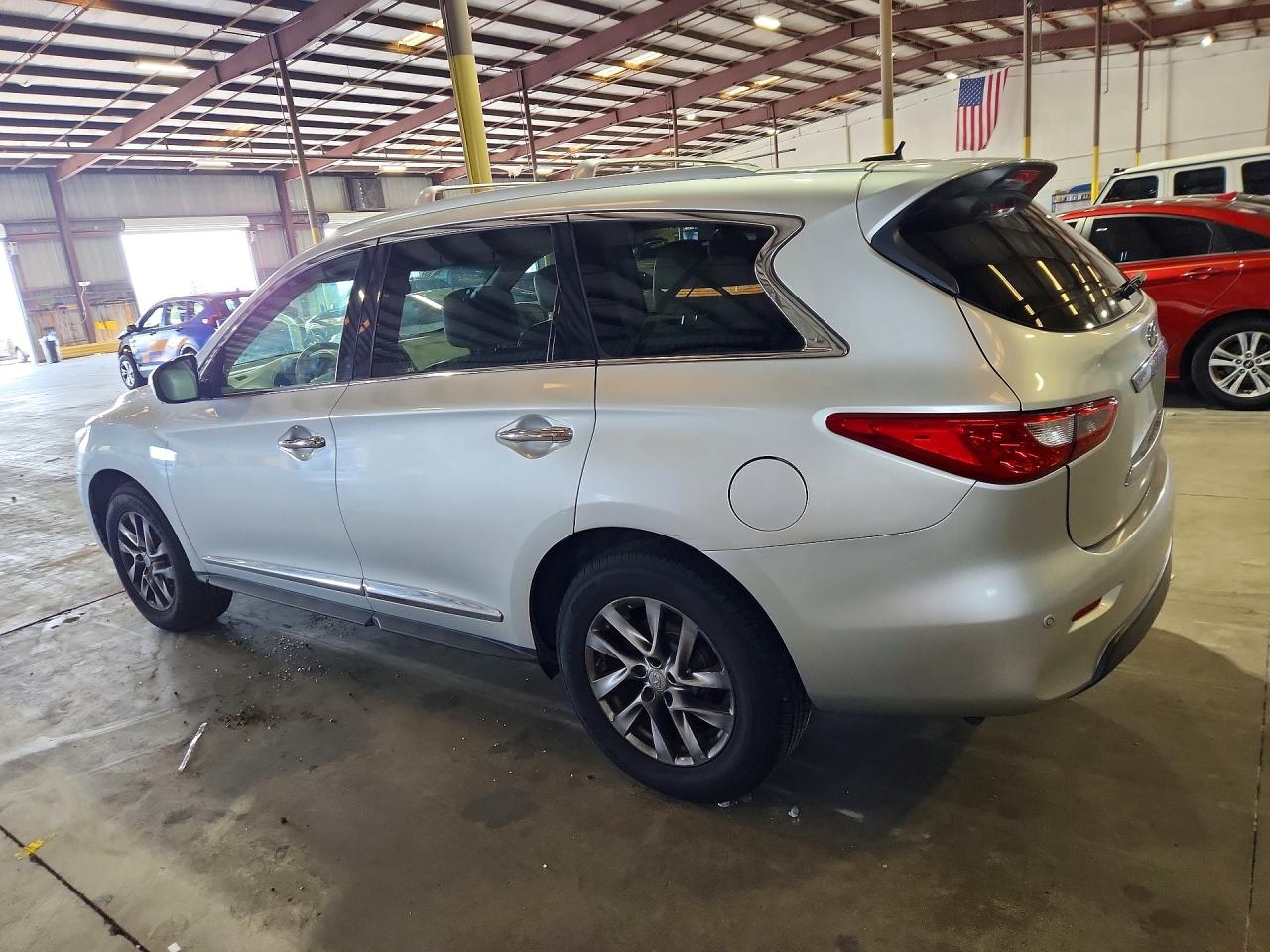 2013 Infiniti Jx35 Base Silver vin: 5N1AL0MM1DC333641