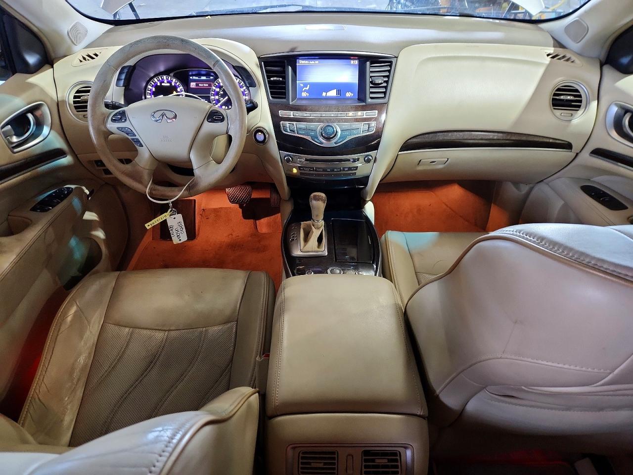 2013 Infiniti Jx35 Base Silver vin: 5N1AL0MM1DC333641