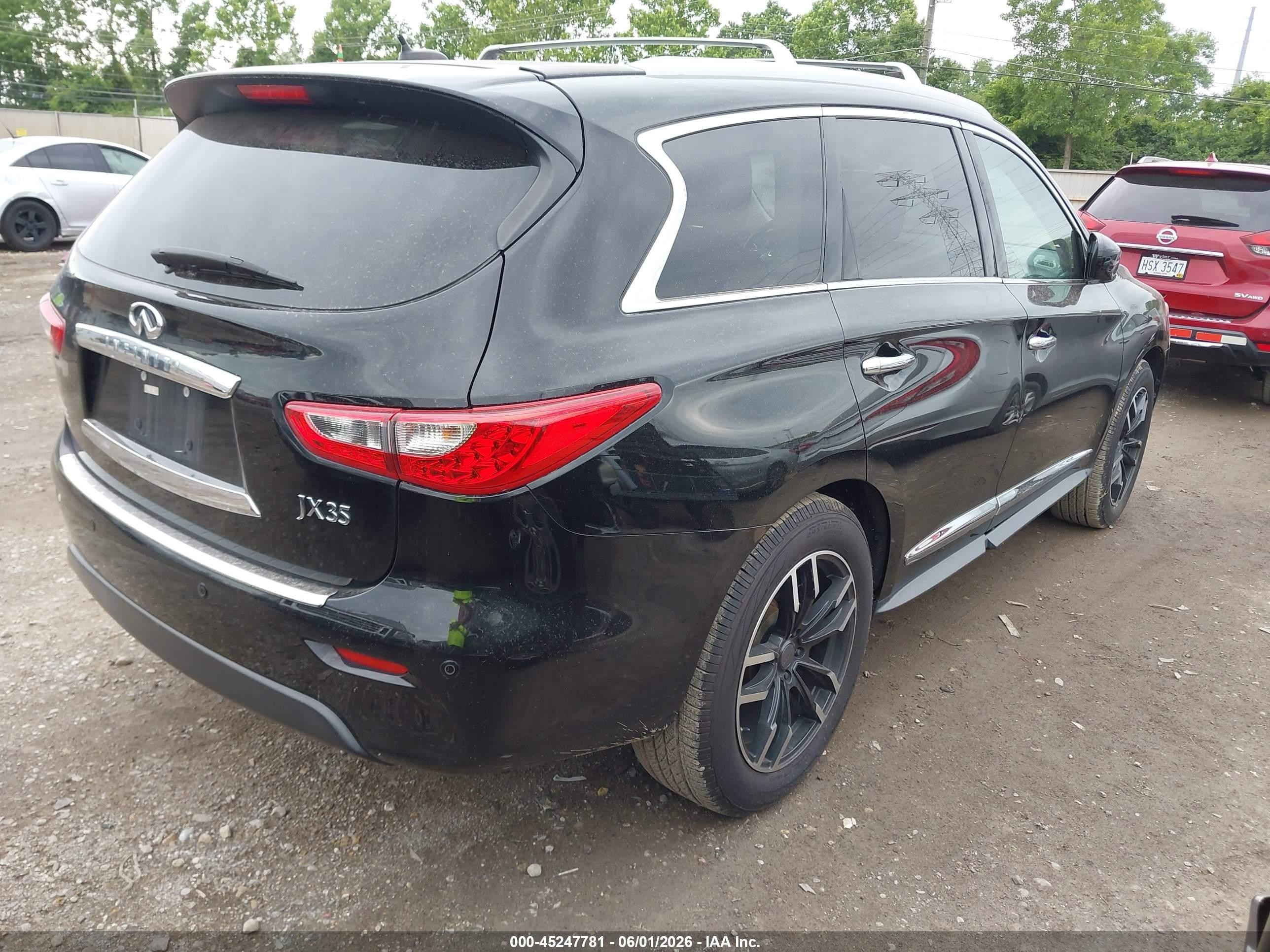 2013 Infiniti Jx35   Black vin: 5N1AL0MM1DC339746