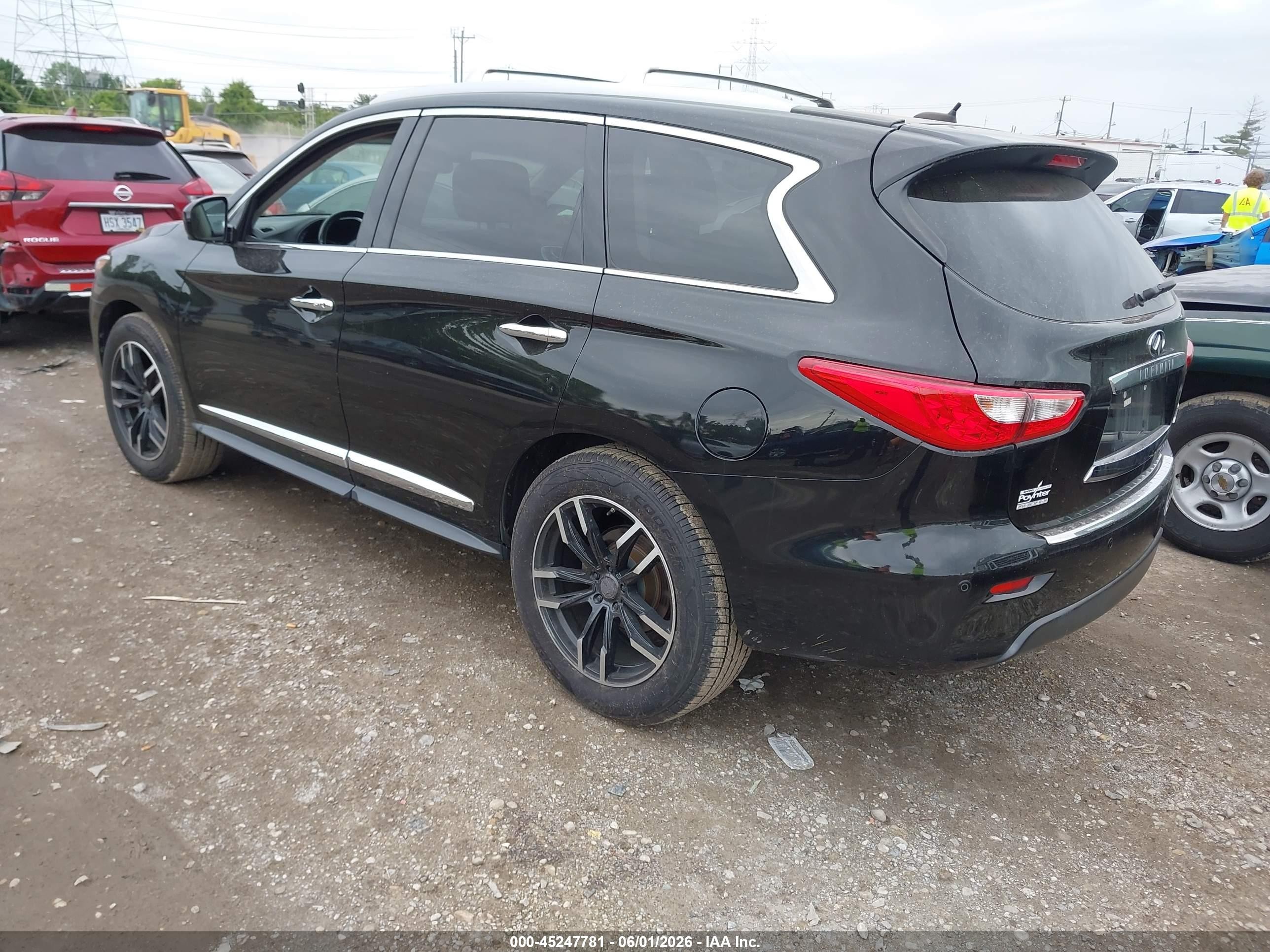 2013 Infiniti Jx35   Black vin: 5N1AL0MM1DC339746