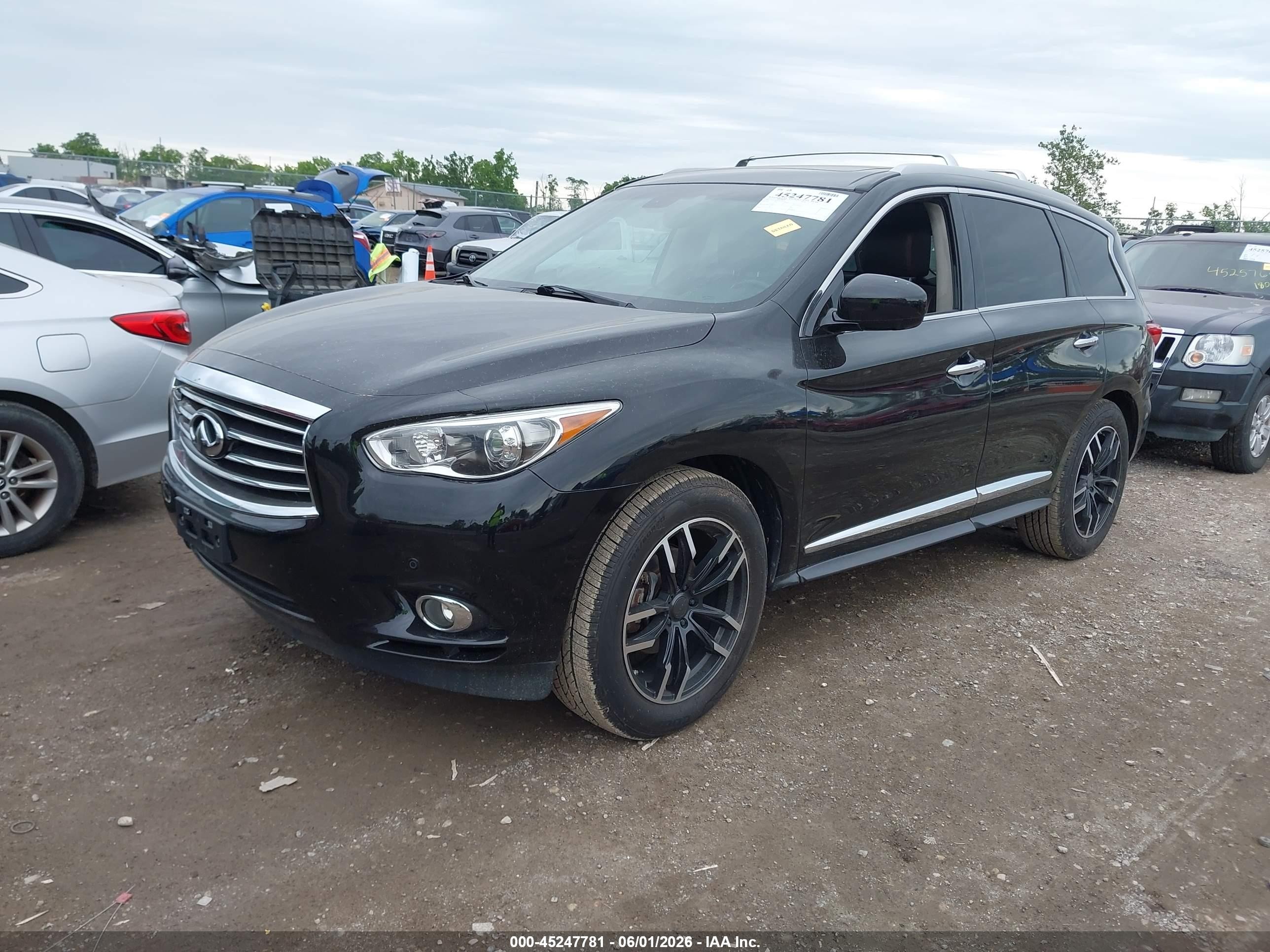 2013 Infiniti Jx35   Black vin: 5N1AL0MM1DC339746