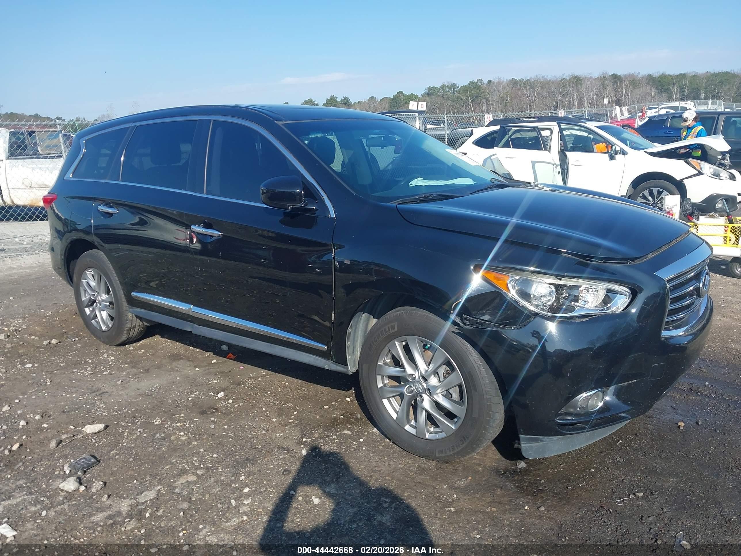 2013 Infiniti Jx35   Black vin: 5N1AL0MM1DC346549