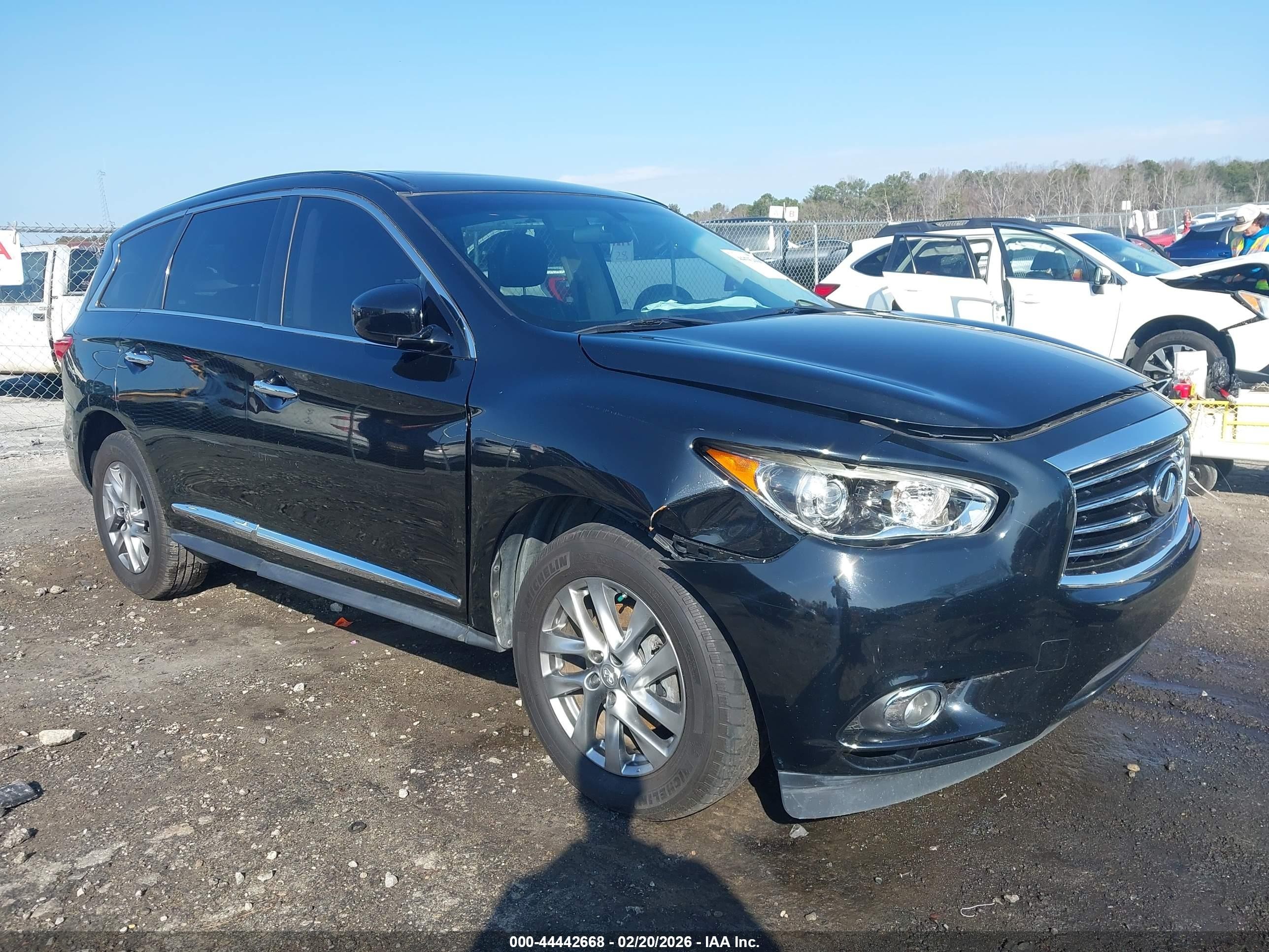 2013 Infiniti Jx35   Black vin: 5N1AL0MM1DC346549