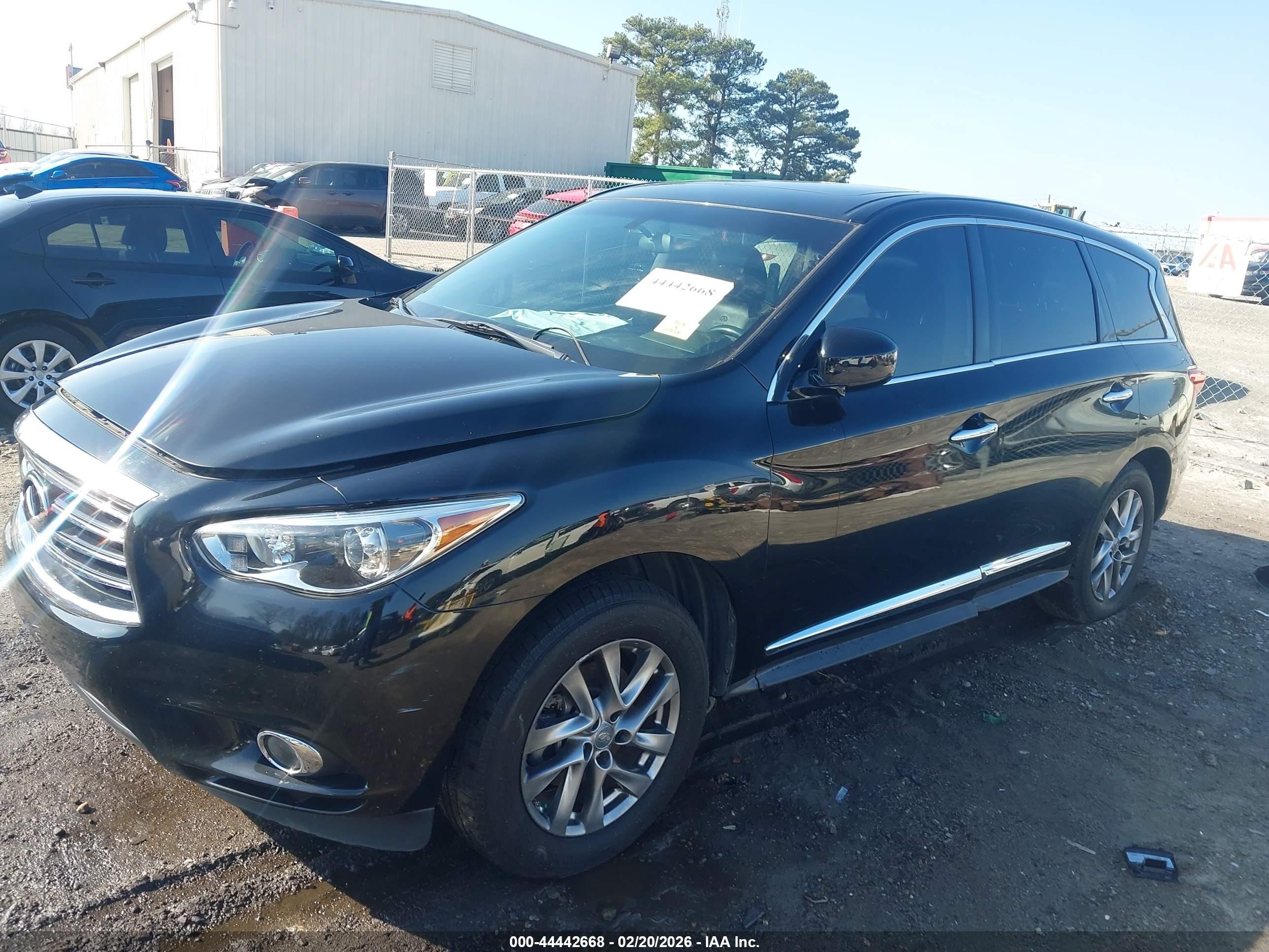 2013 Infiniti Jx35   Black vin: 5N1AL0MM1DC346549