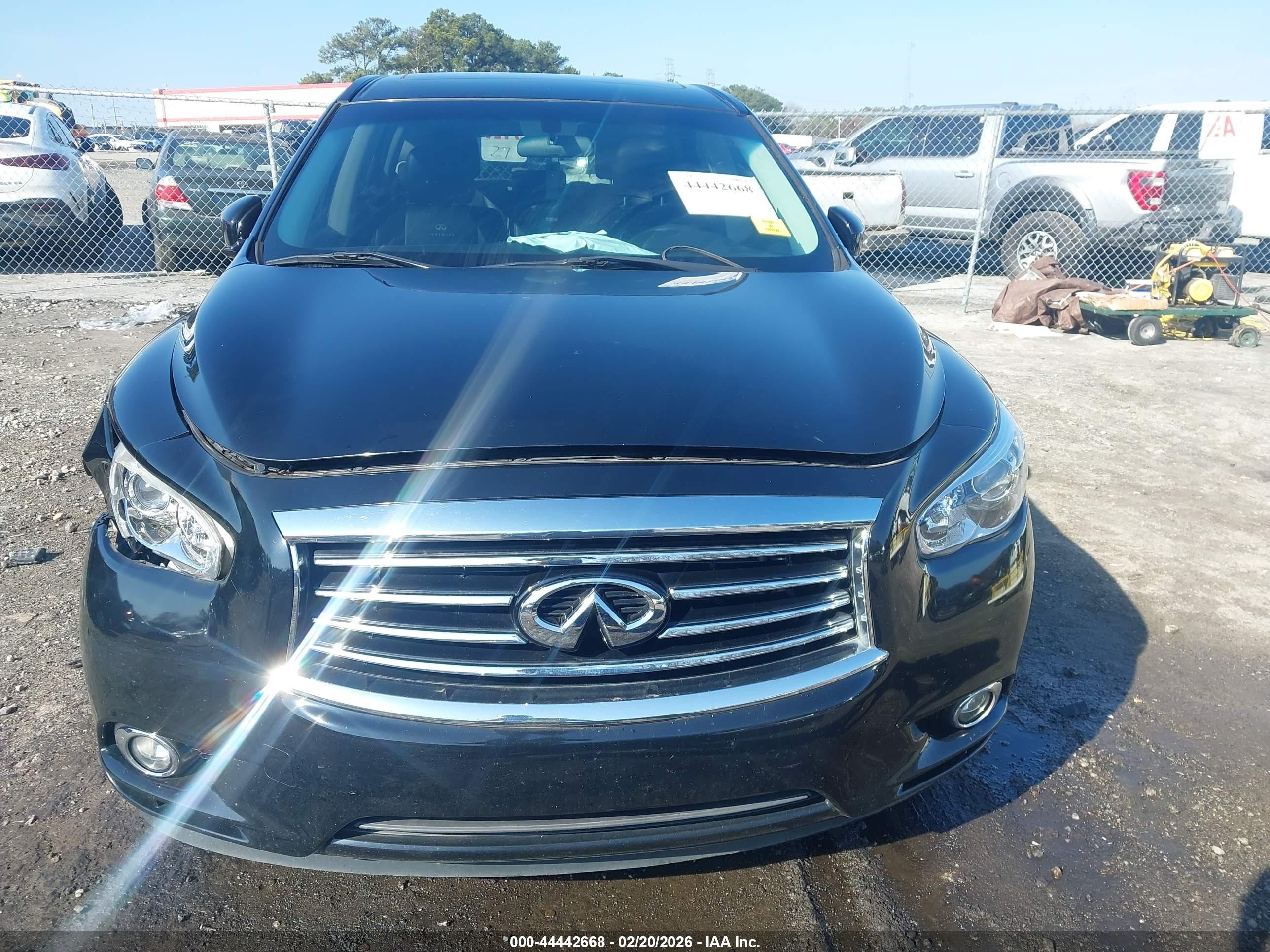 2013 Infiniti Jx35   Black vin: 5N1AL0MM1DC346549