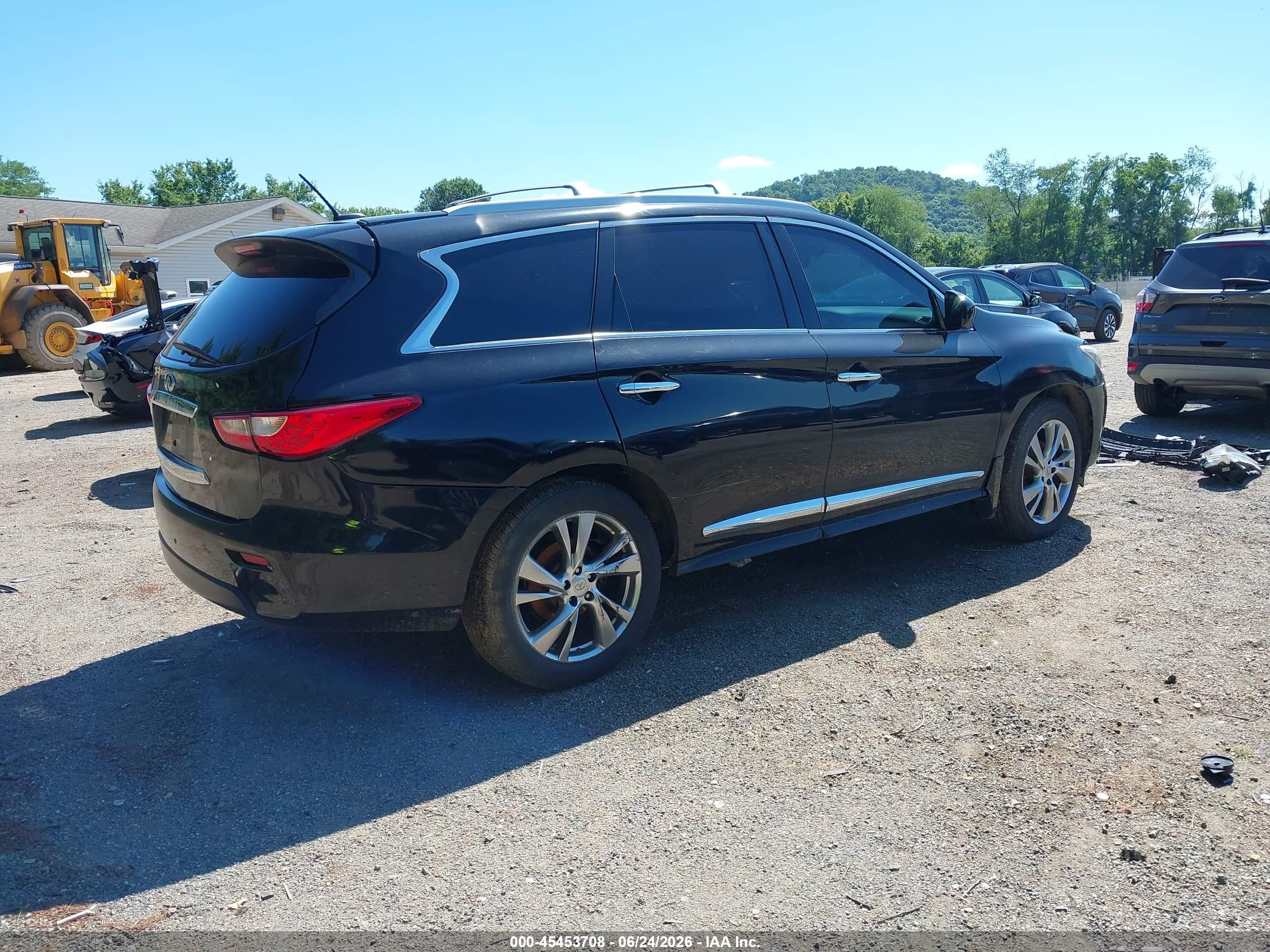 2013 Infiniti Jx35   Черный vin: 5N1AL0MM1DC348673