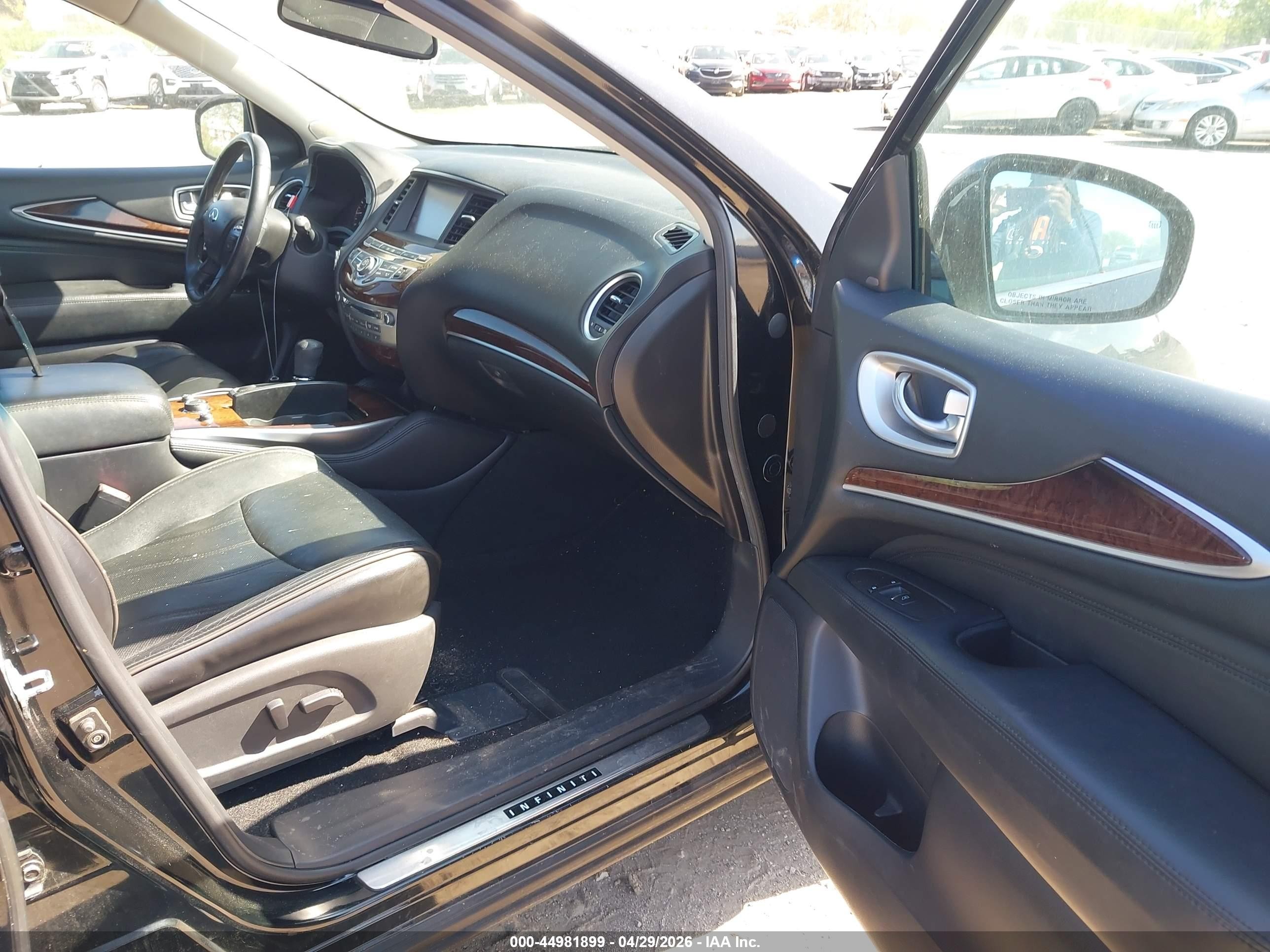 2013 Infiniti Jx35   Black vin: 5N1AL0MM1DC350407