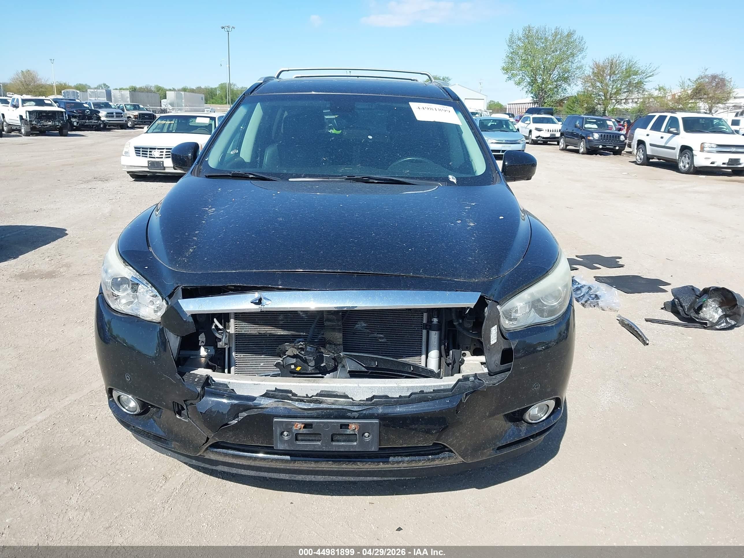 2013 Infiniti Jx35   Black vin: 5N1AL0MM1DC350407