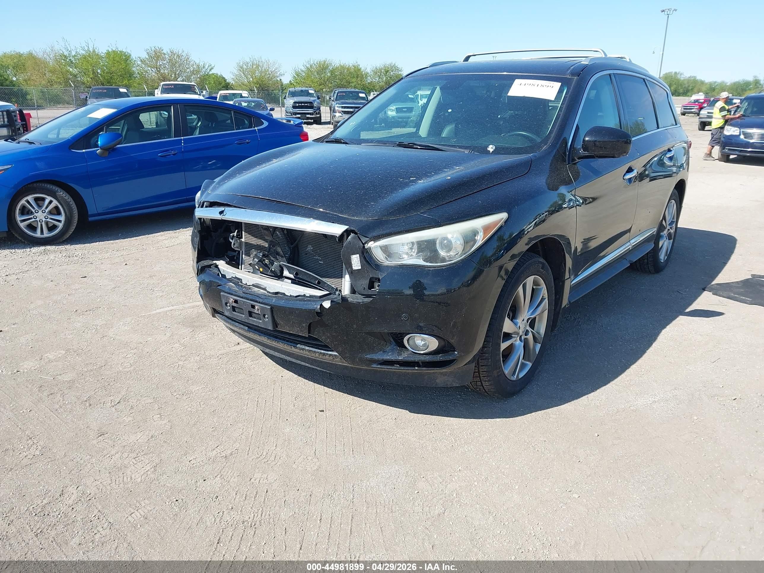 2013 Infiniti Jx35   Black vin: 5N1AL0MM1DC350407