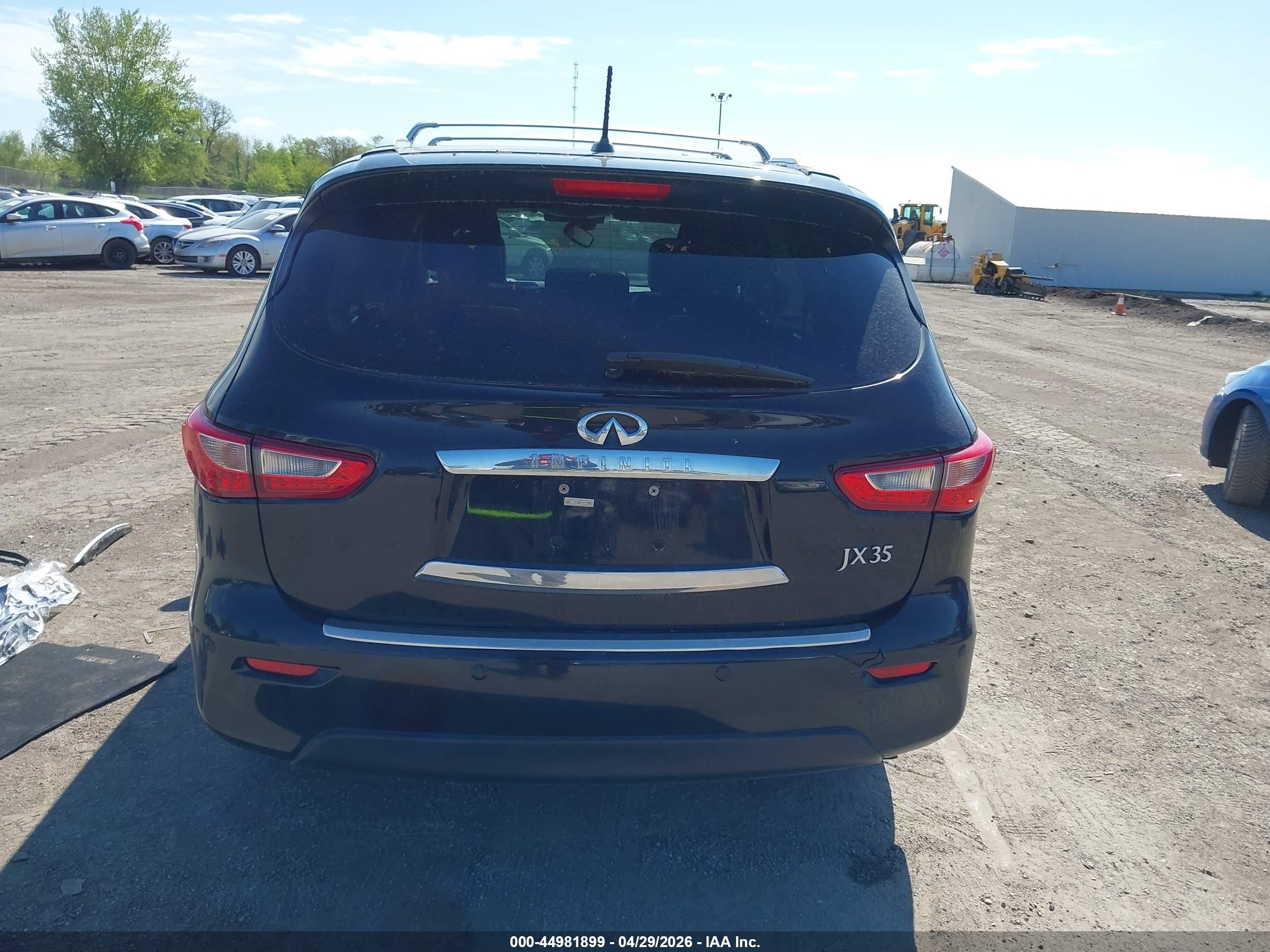 2013 Infiniti Jx35   Black vin: 5N1AL0MM1DC350407