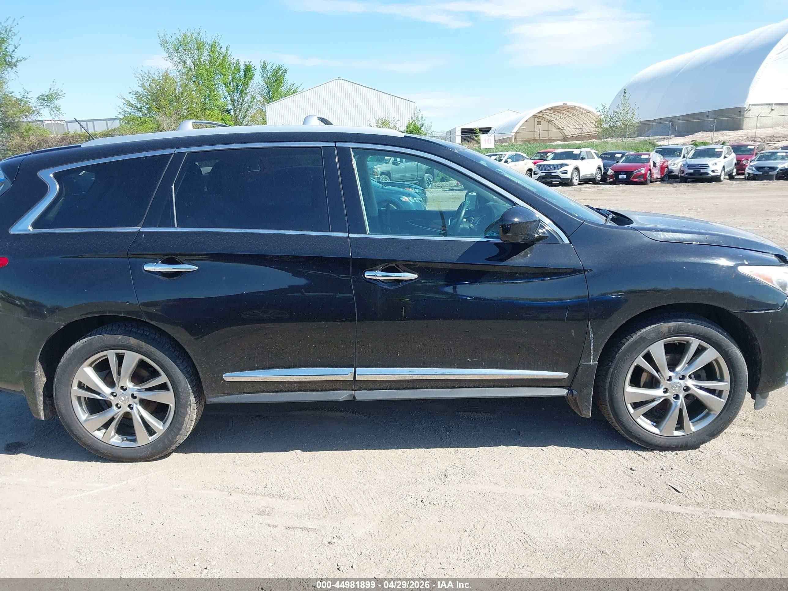 2013 Infiniti Jx35   Black vin: 5N1AL0MM1DC350407