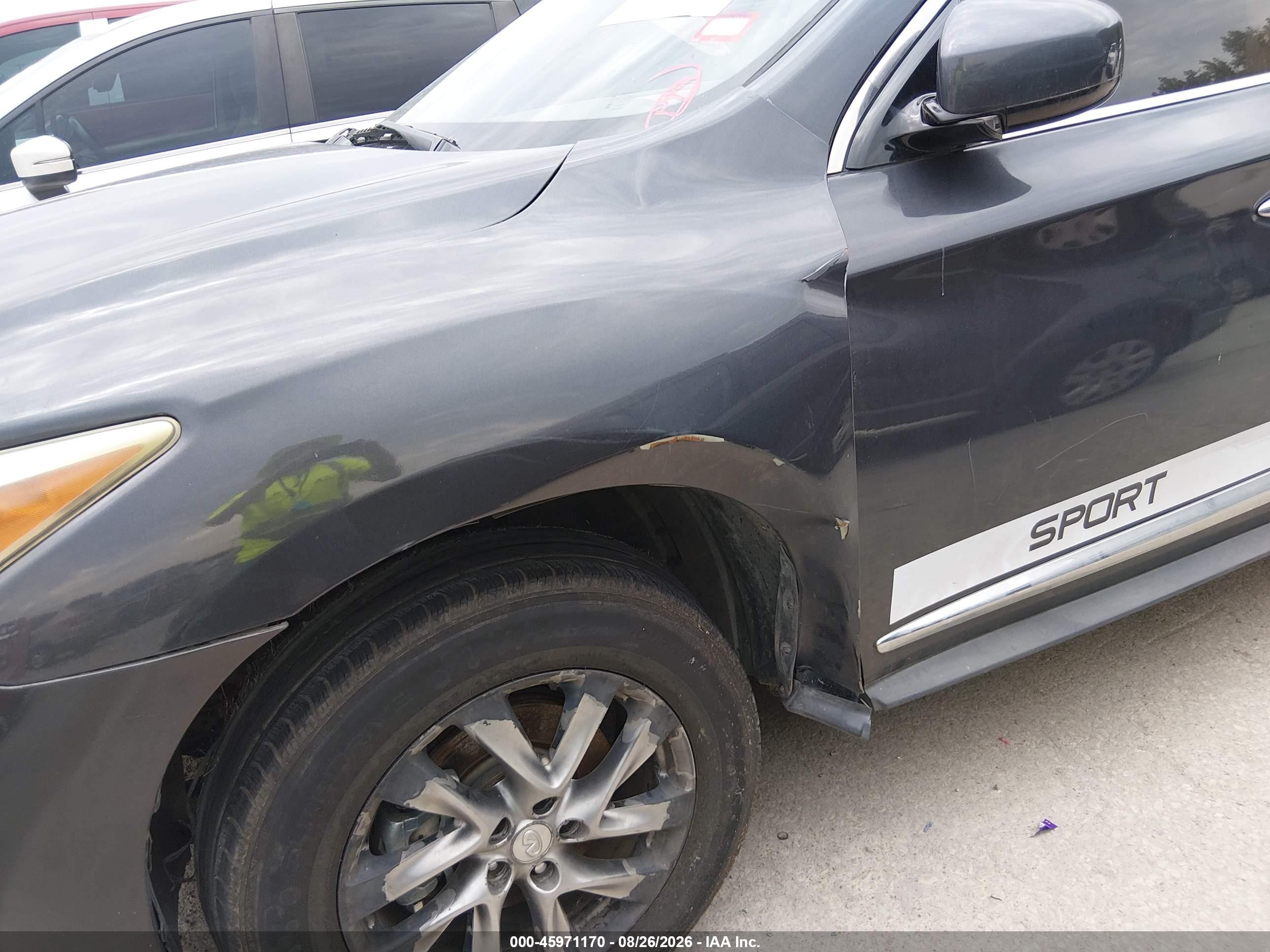 2013 Infiniti Jx35   Серый vin: 5N1AL0MM1DC352920