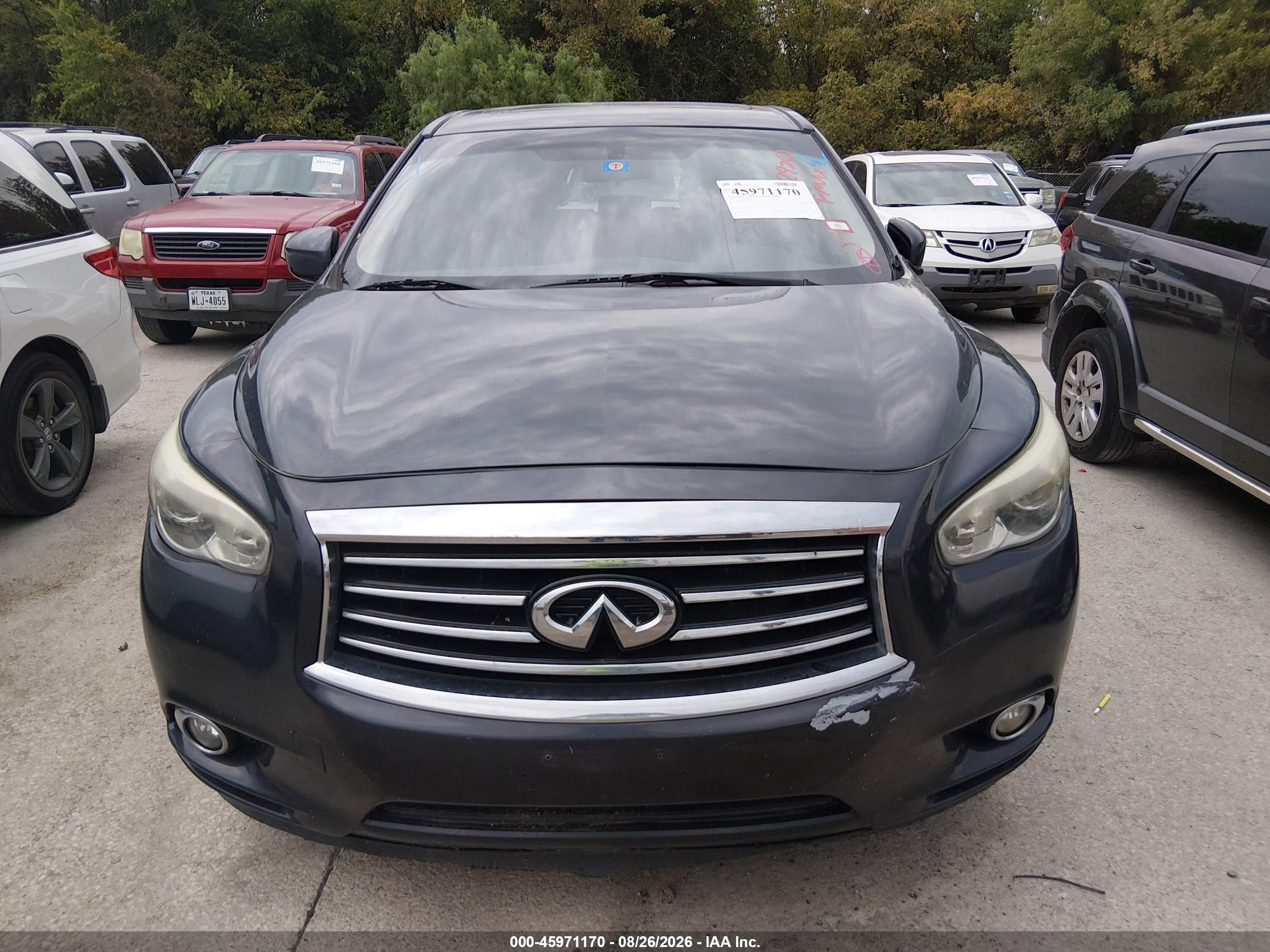 2013 Infiniti Jx35   Серый vin: 5N1AL0MM1DC352920