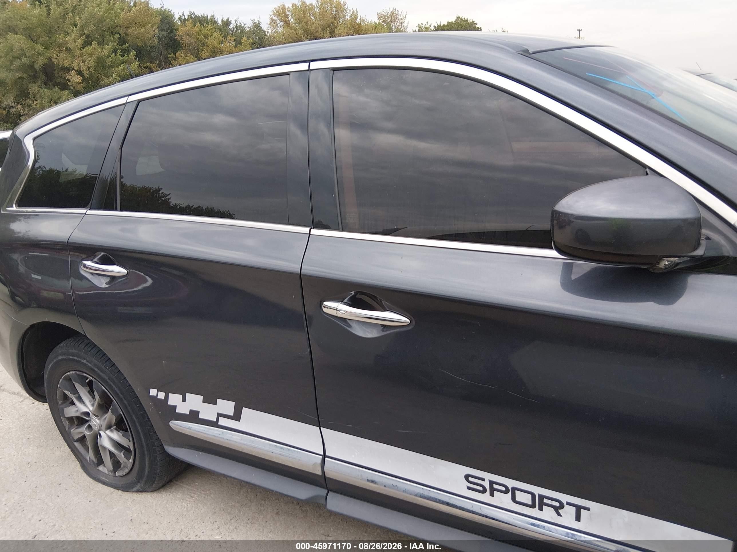 2013 Infiniti Jx35   Серый vin: 5N1AL0MM1DC352920