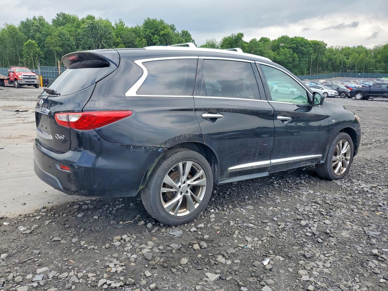 2014 Infiniti Qx60 Base Black vin: 5N1AL0MM1EC501313