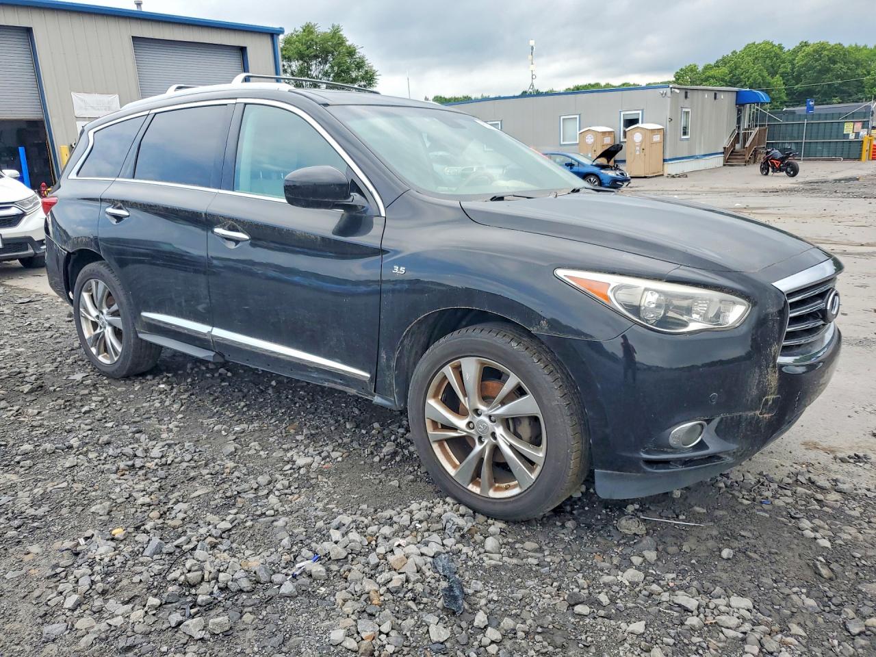 2014 Infiniti Qx60 Base Black vin: 5N1AL0MM1EC501313
