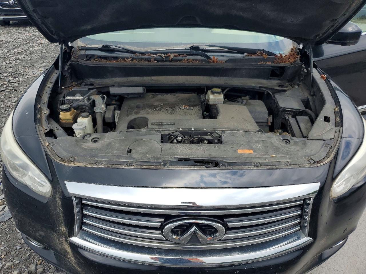 2014 Infiniti Qx60 Base Black vin: 5N1AL0MM1EC501313