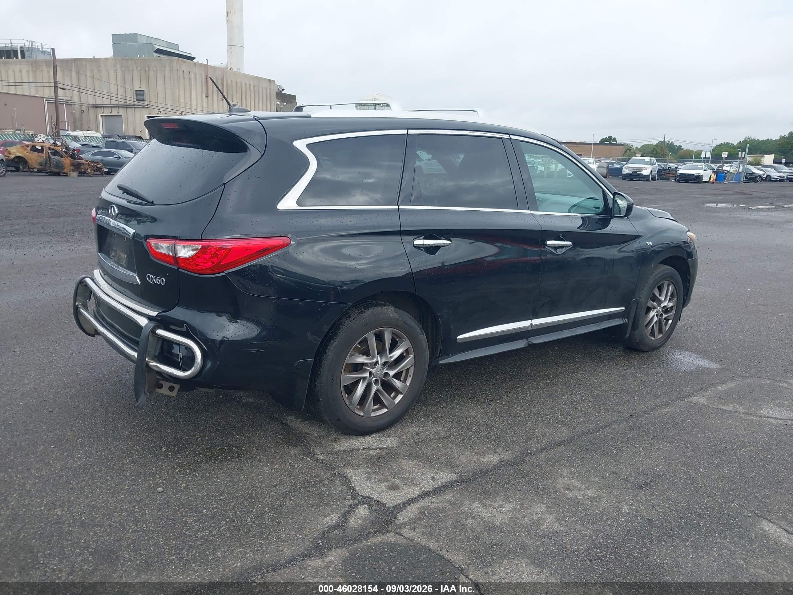 2014 Infiniti Qx60   Black vin: 5N1AL0MM1EC516605