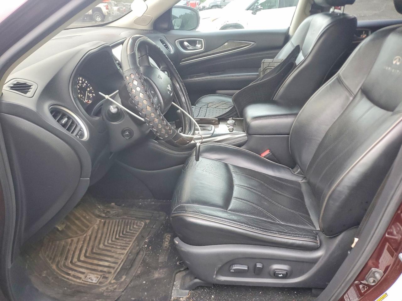 2014 Infiniti Qx60 Base Burgundy vin: 5N1AL0MM1EC517270