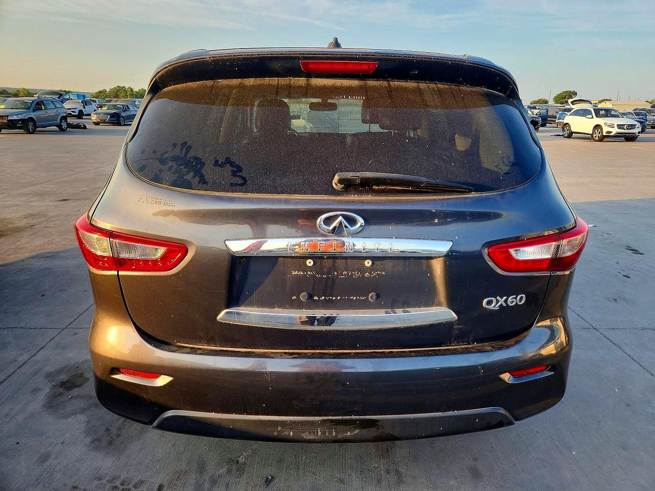 2014 Infiniti Qx60 Base Gray vin: 5N1AL0MM1EC522792