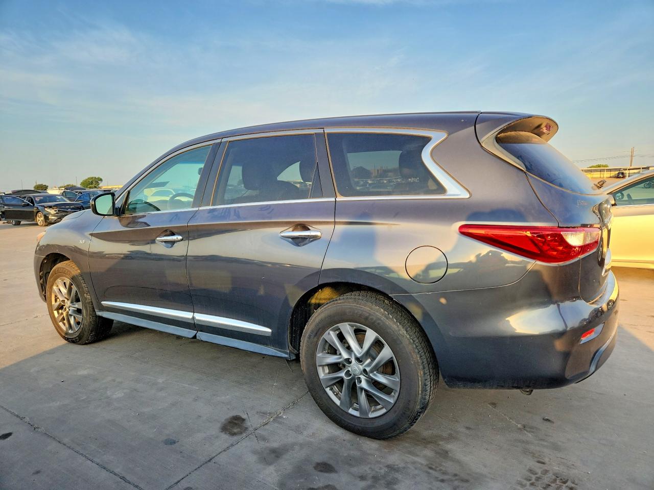 2014 Infiniti Qx60 Base Gray vin: 5N1AL0MM1EC522792