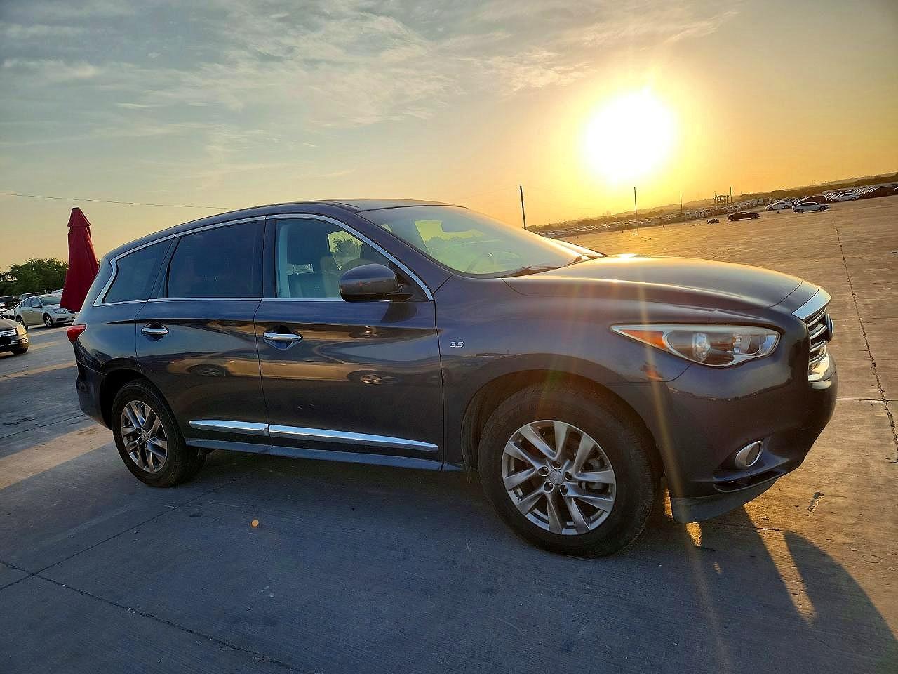 2014 Infiniti Qx60 Base Gray vin: 5N1AL0MM1EC522792