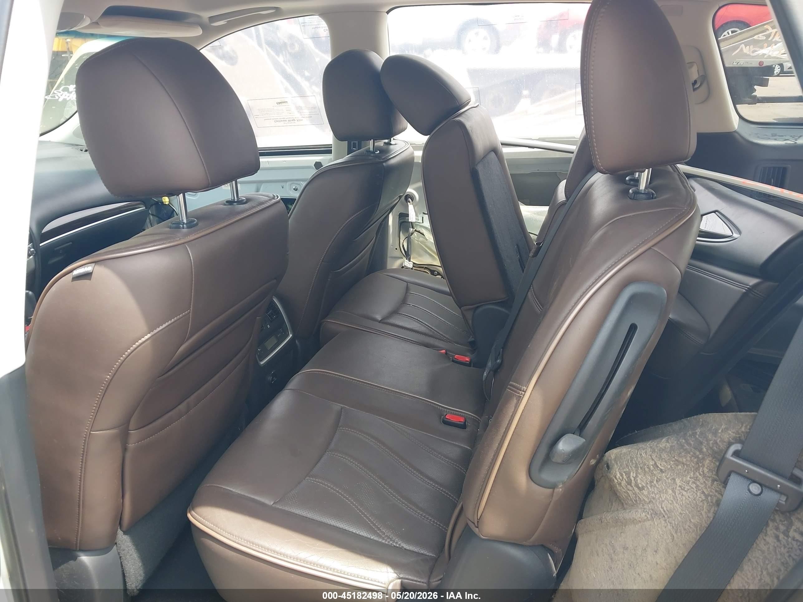 2014 Infiniti Qx60   White vin: 5N1AL0MM1EC524008