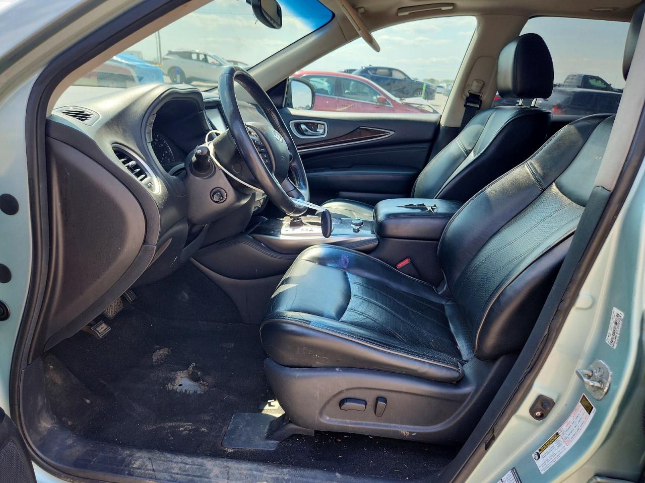 2014 Infiniti Qx60 Base Turquoise vin: 5N1AL0MM1EC526941