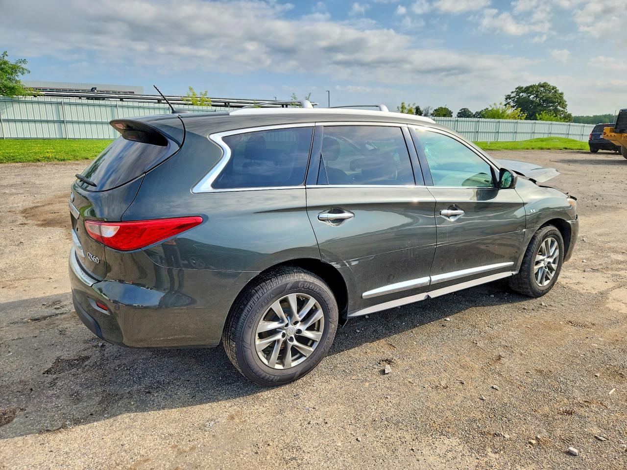 2014 Infiniti Qx60 Base Зеленый vin: 5N1AL0MM1EC526969