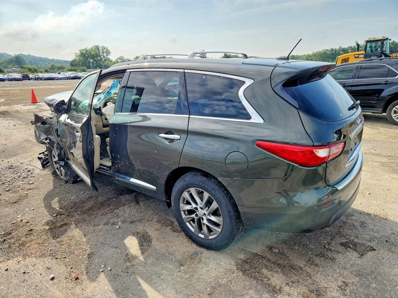 2014 Infiniti Qx60 Base Зеленый vin: 5N1AL0MM1EC526969