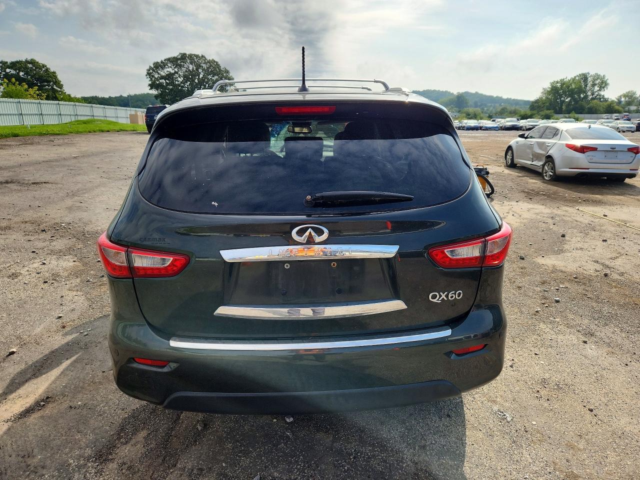 2014 Infiniti Qx60 Base Зеленый vin: 5N1AL0MM1EC526969