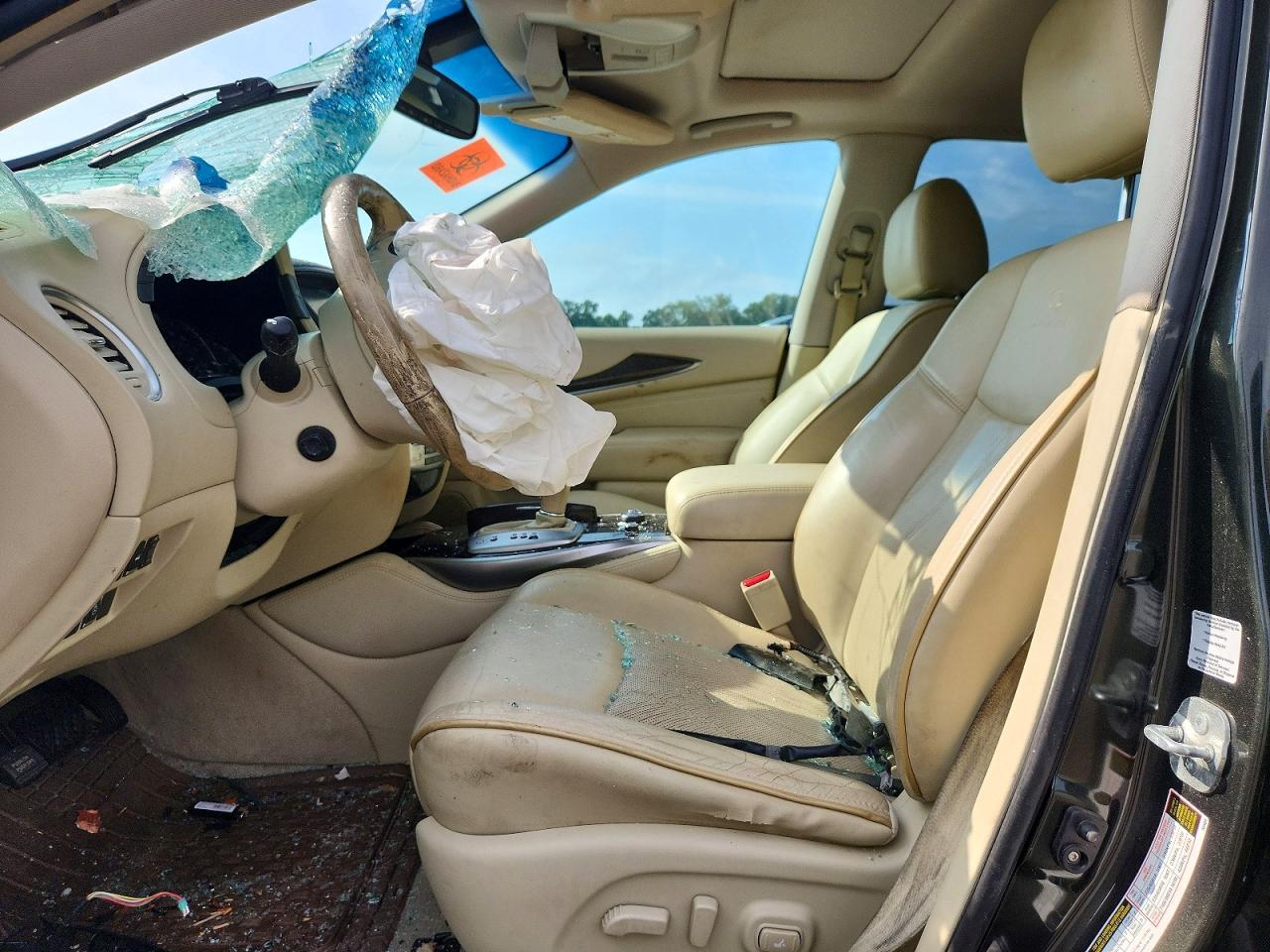 2014 Infiniti Qx60 Base Зеленый vin: 5N1AL0MM1EC526969