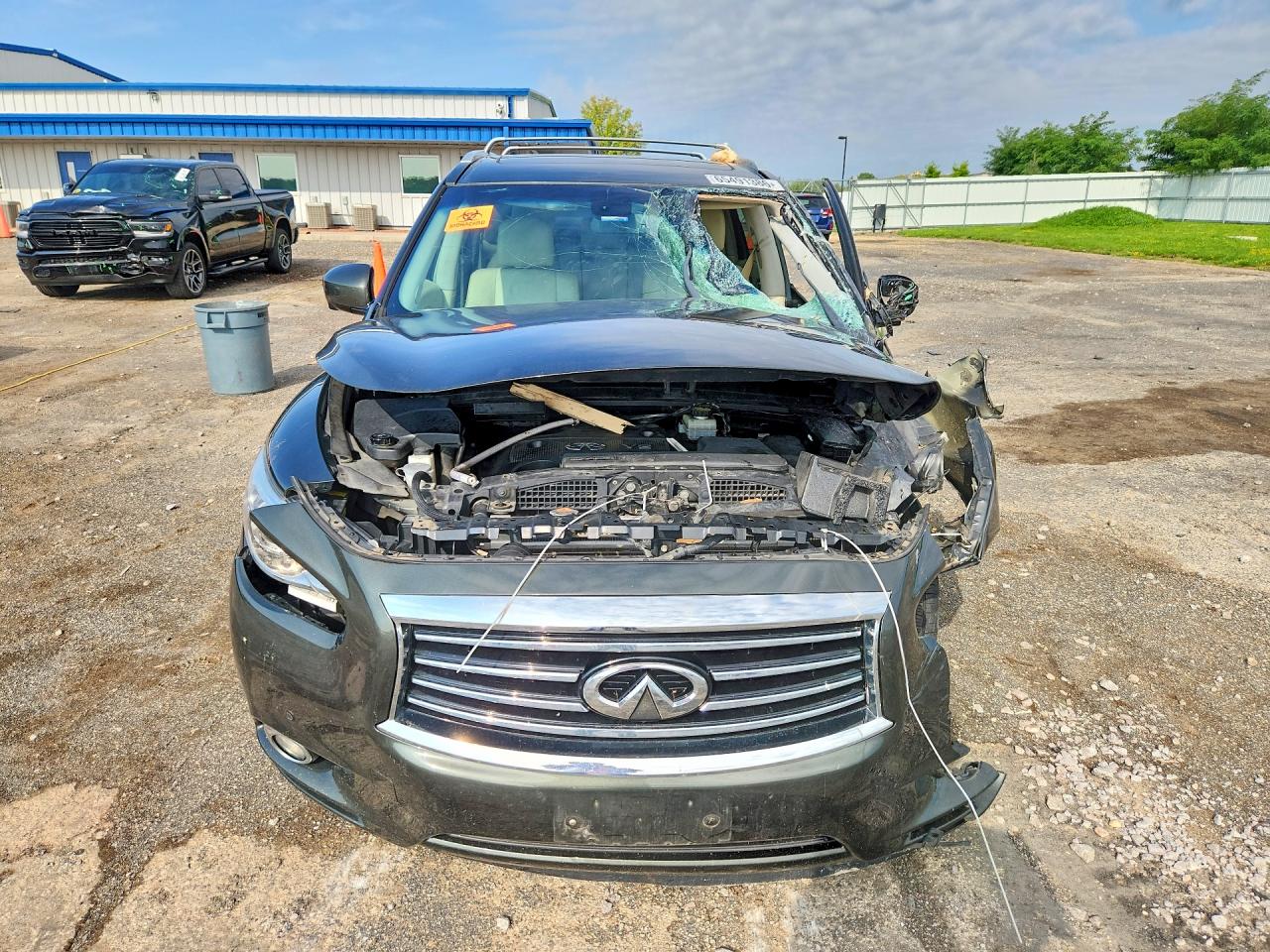 2014 Infiniti Qx60 Base Зеленый vin: 5N1AL0MM1EC526969