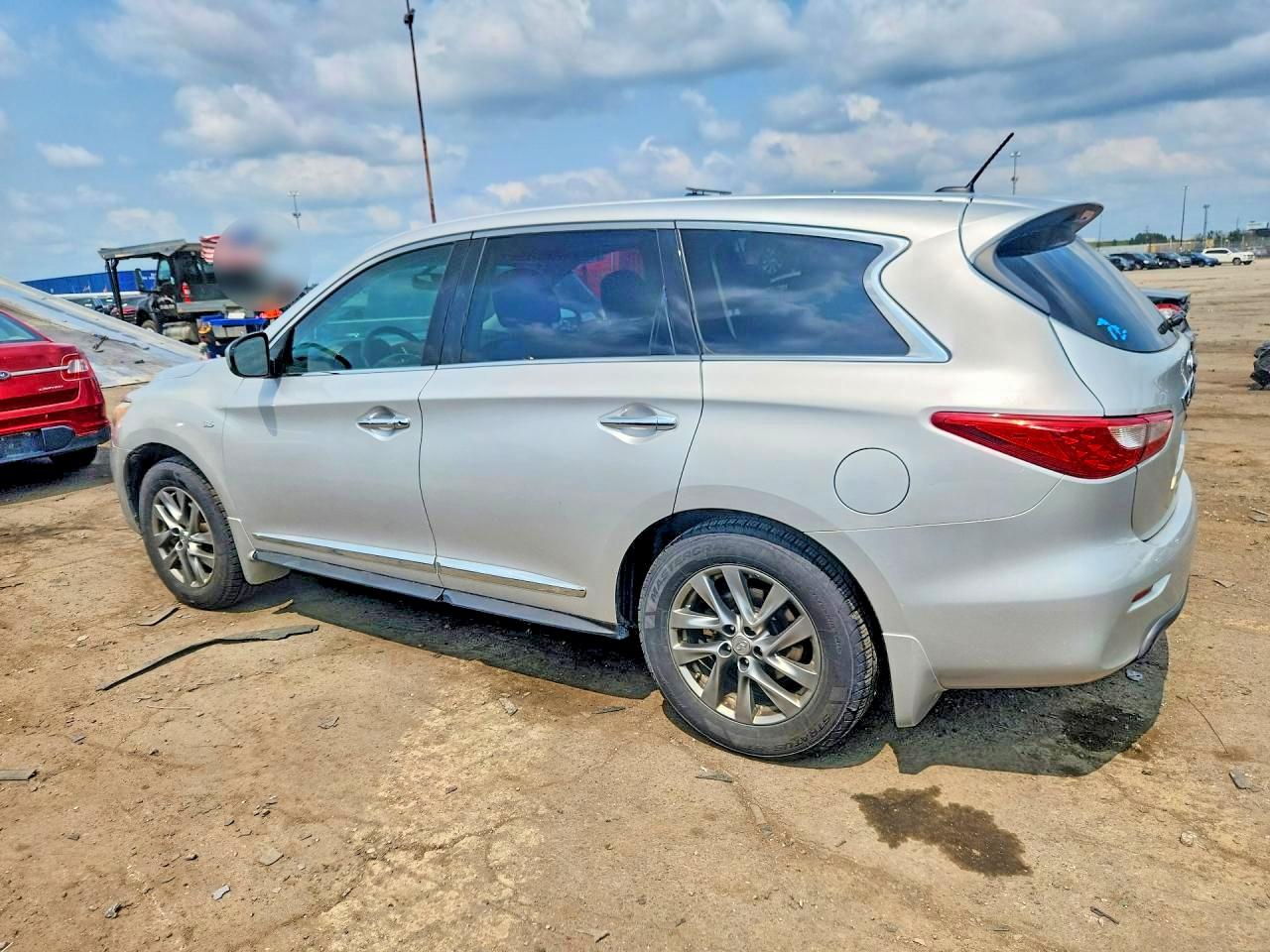 2014 Infiniti Qx60 Base Серебряный vin: 5N1AL0MM1EC527653