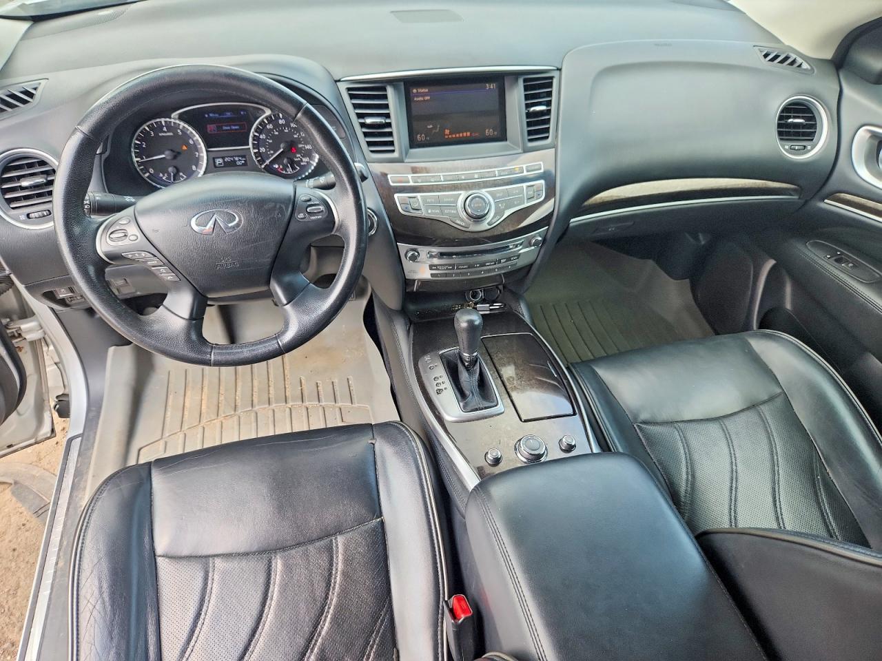 2014 Infiniti Qx60 Base Серебряный vin: 5N1AL0MM1EC527653
