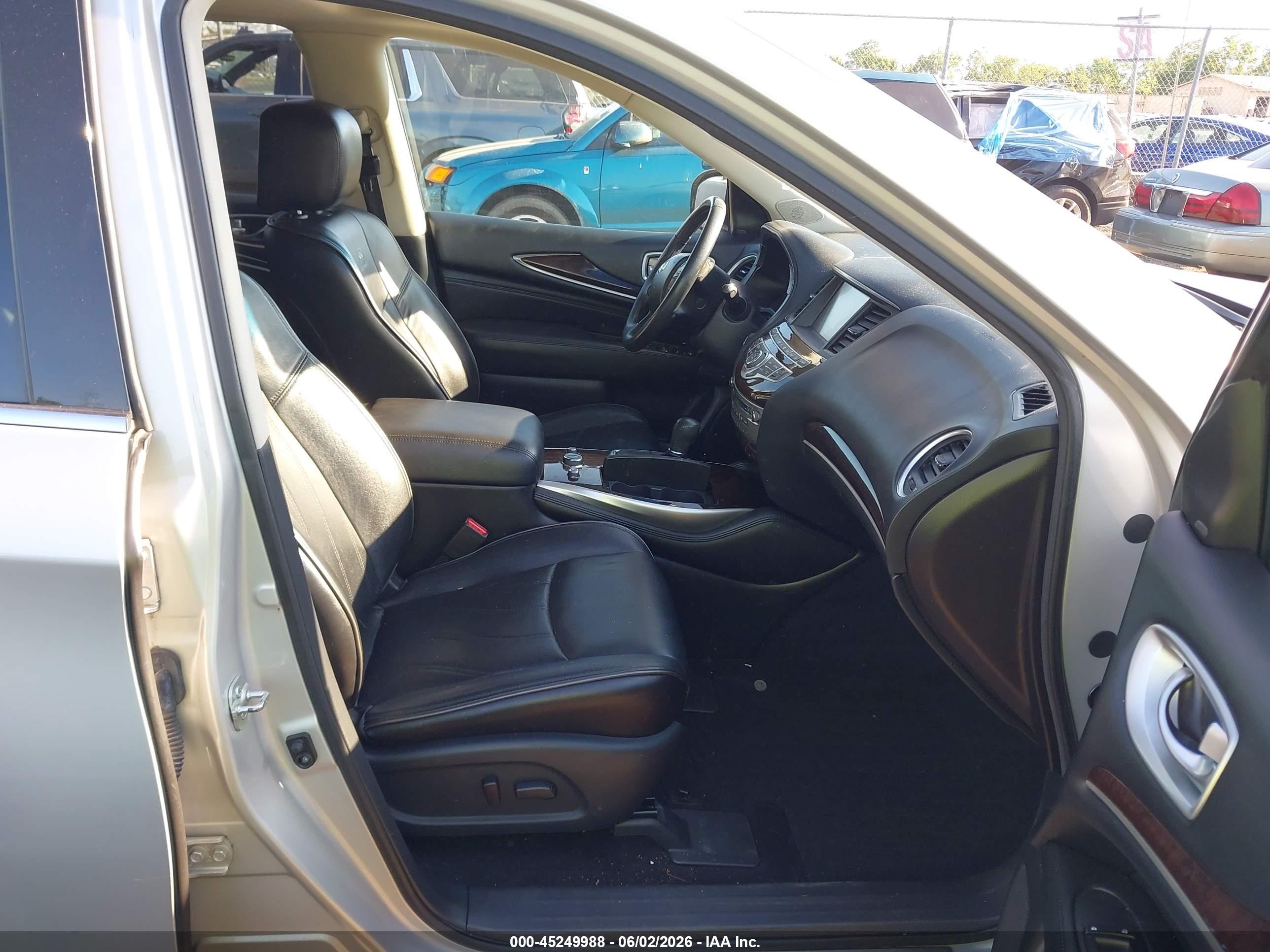 2014 Infiniti Qx60 Silver vin: 5N1AL0MM1EC555582