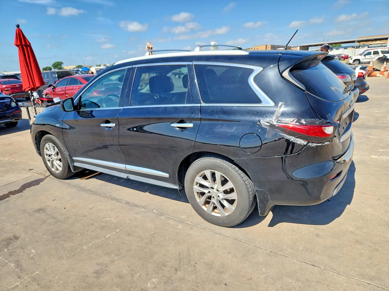 2014 Infiniti Qx60 Black vin: 5N1AL0MM1EC555629