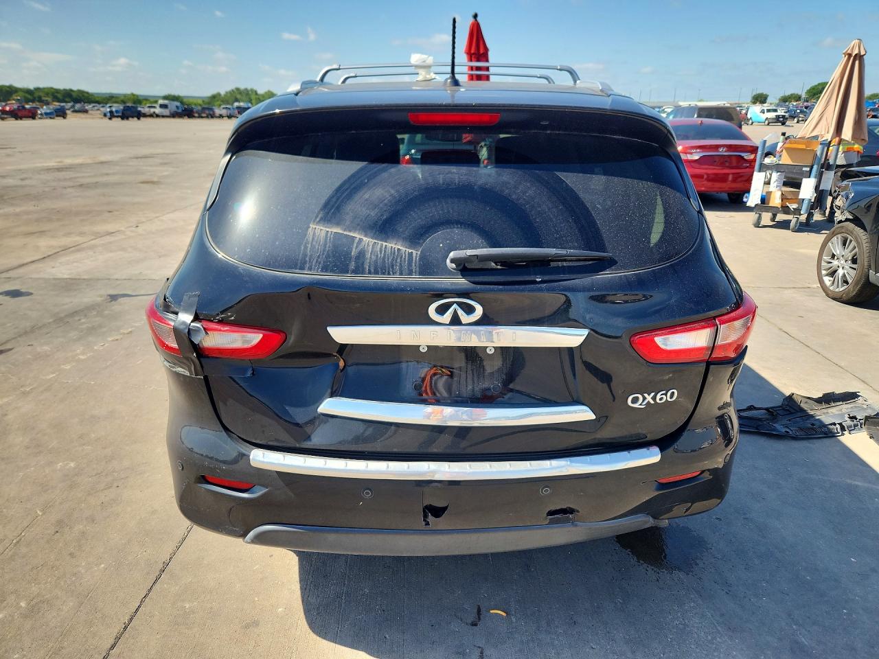 2014 Infiniti Qx60 Black vin: 5N1AL0MM1EC555629