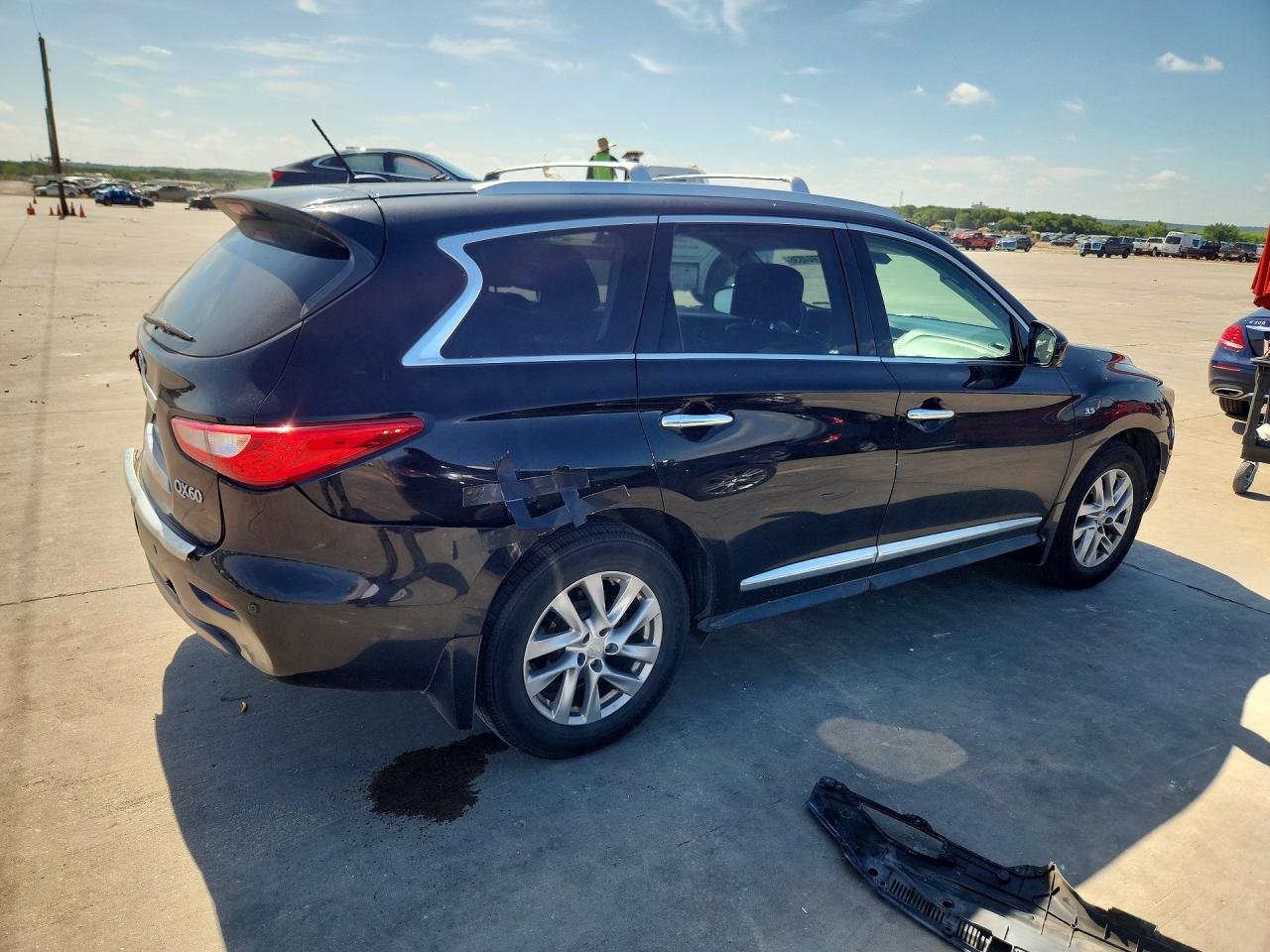 2014 Infiniti Qx60 Black vin: 5N1AL0MM1EC555629