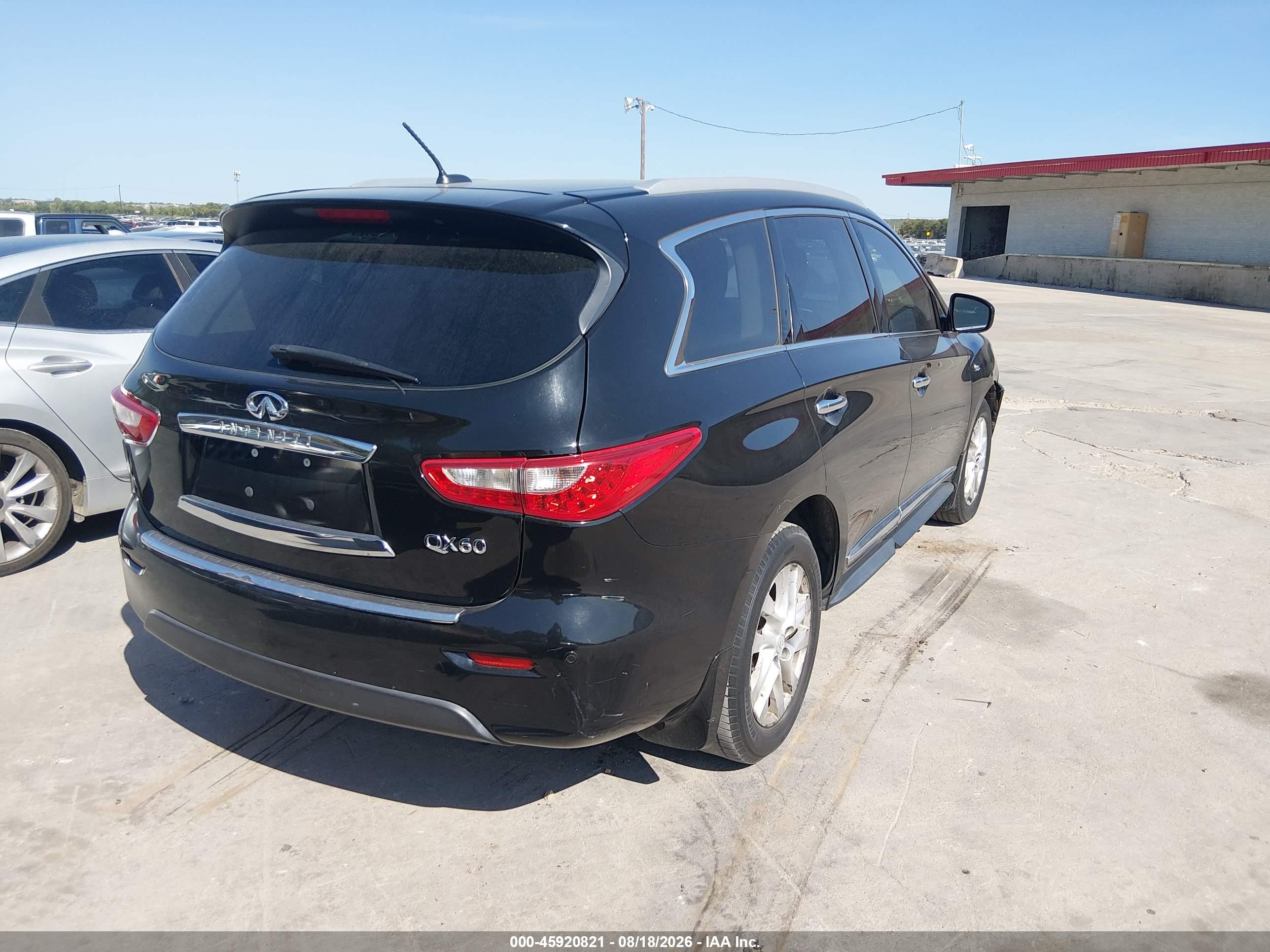 2015 Infiniti Qx60   Black vin: 5N1AL0MM1FC502589