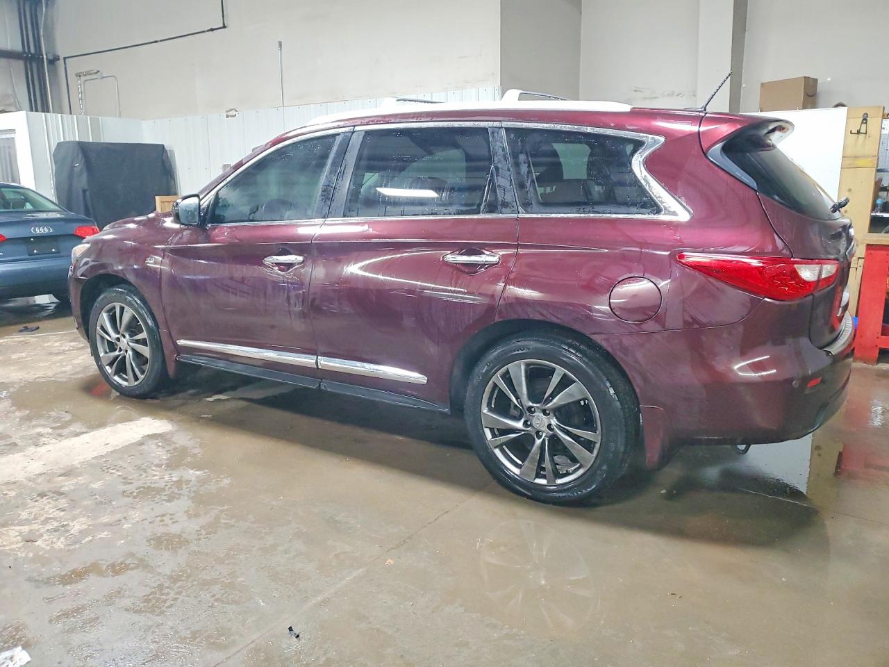 2015 Infiniti Qx60 Бордовый vin: 5N1AL0MM1FC510398