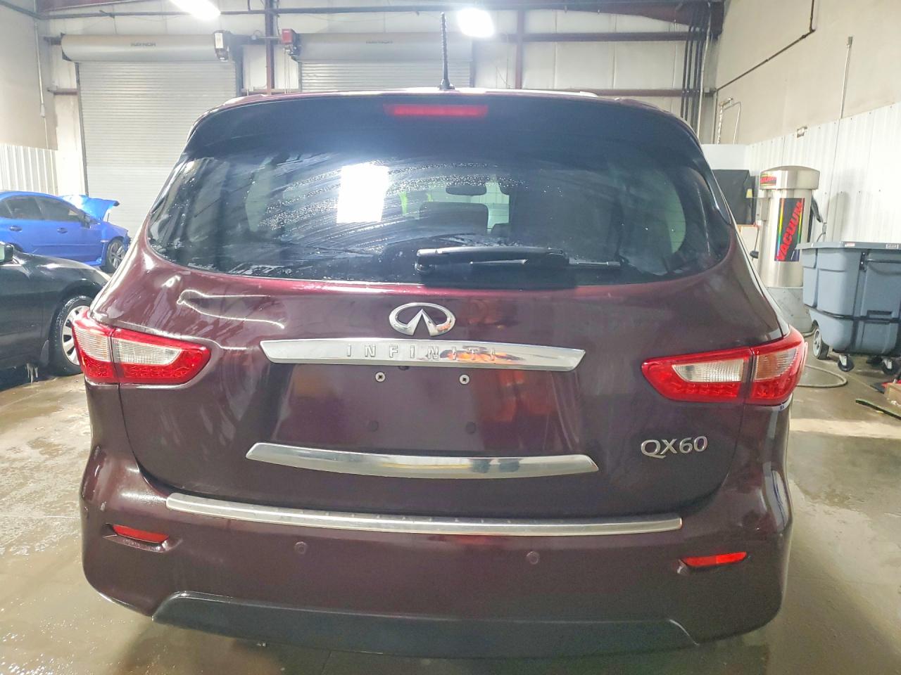 2015 Infiniti Qx60 Бордовый vin: 5N1AL0MM1FC510398