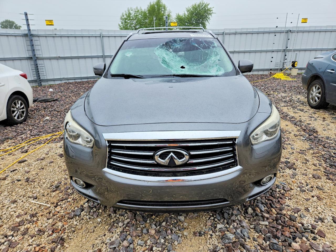 2015 Infiniti Qx60 Base Серый vin: 5N1AL0MM1FC511244