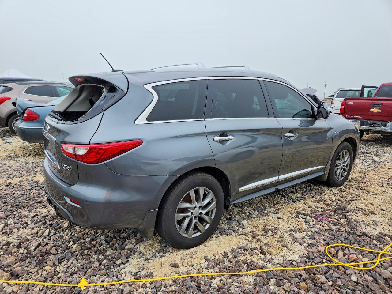 2015 Infiniti Qx60 Base Серый vin: 5N1AL0MM1FC511244