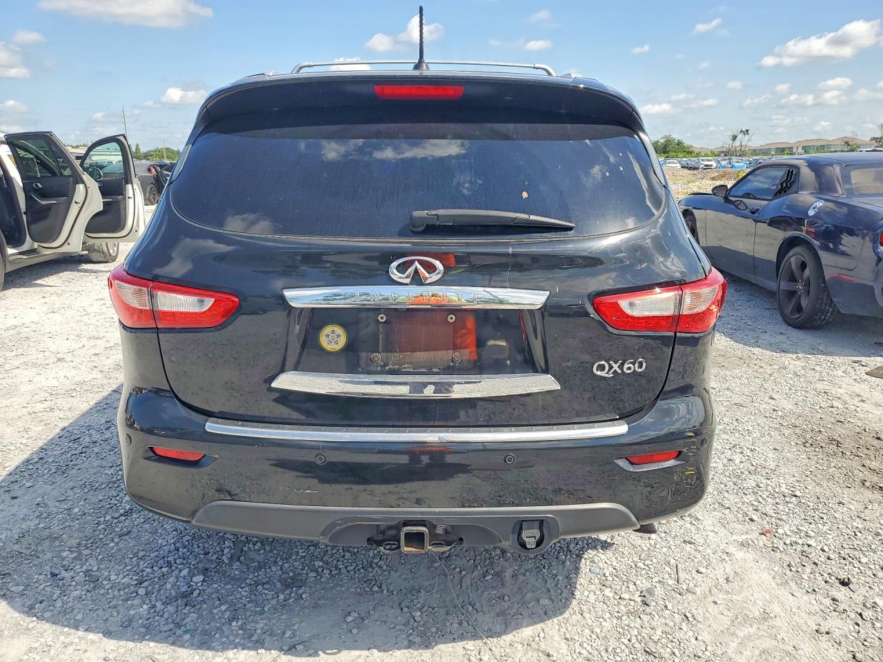 2015 Infiniti Qx60 Base Black vin: 5N1AL0MM1FC515200
