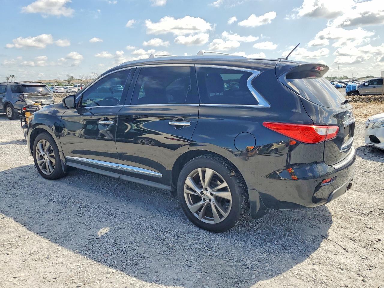 2015 Infiniti Qx60 Base Black vin: 5N1AL0MM1FC515200