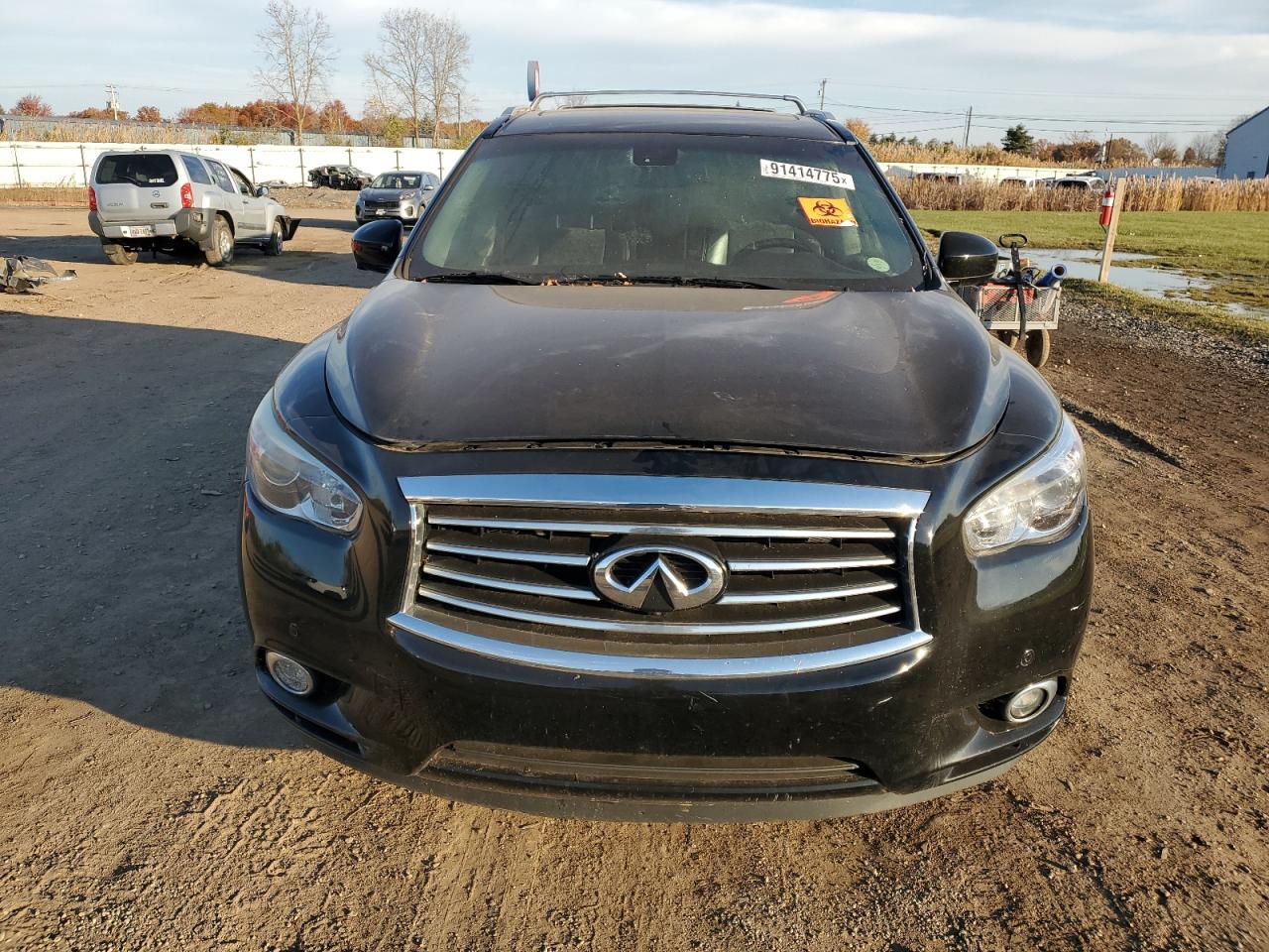 2015 Infiniti Qx60 Black vin: 5N1AL0MM1FC522244