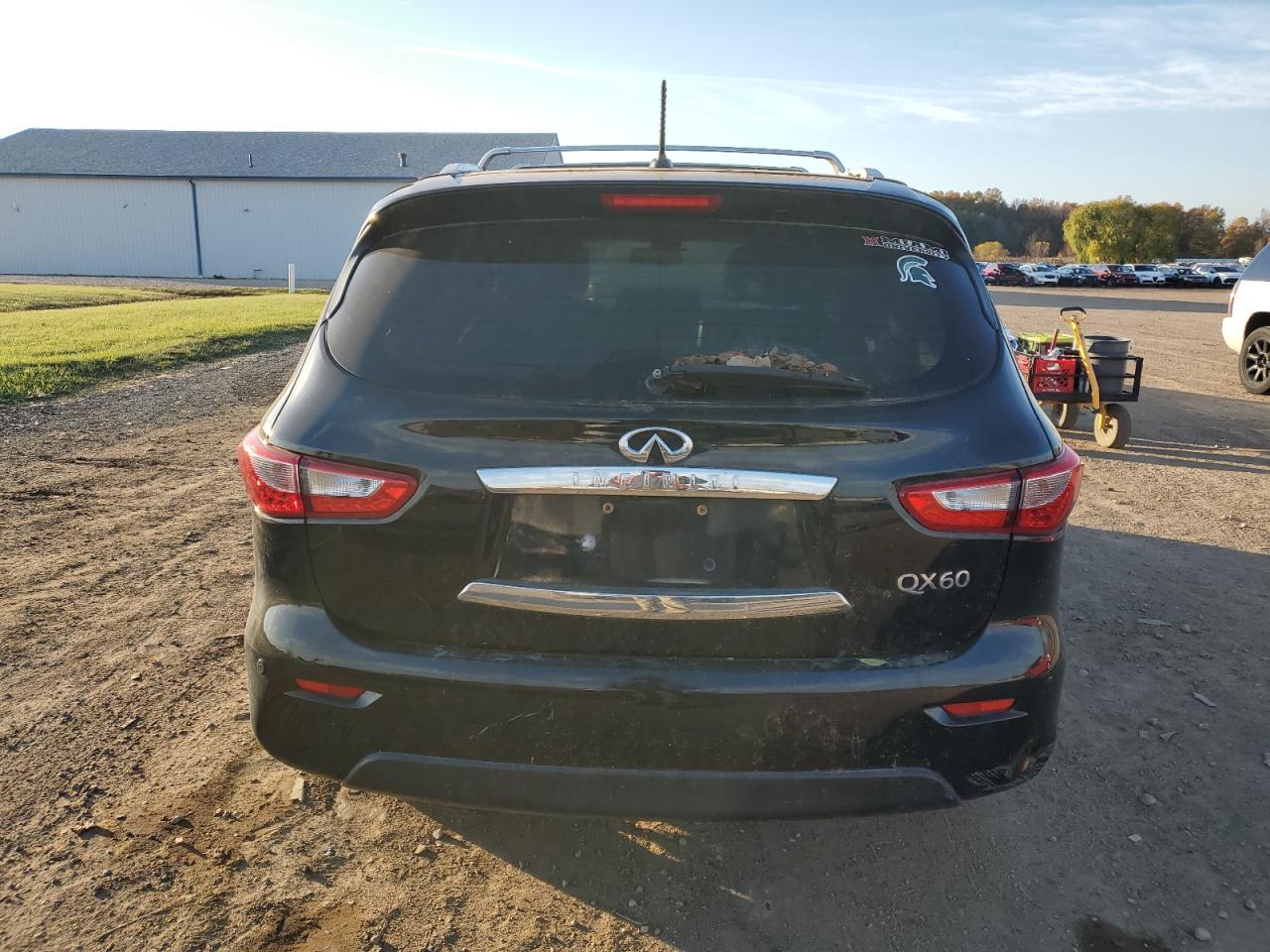 2015 Infiniti Qx60 Black vin: 5N1AL0MM1FC522244